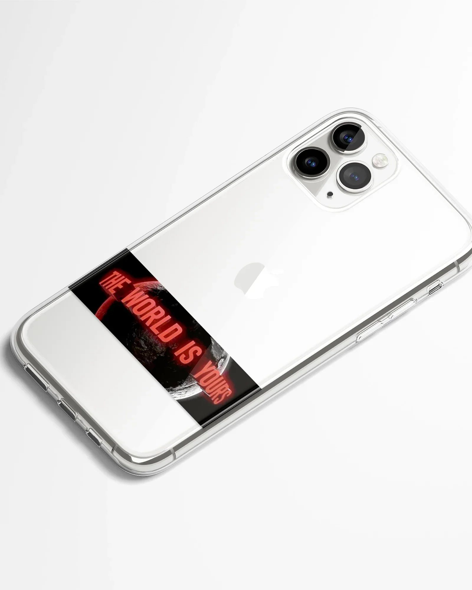Own the Earth Transparent  Silicone Phone Cover - Image 2