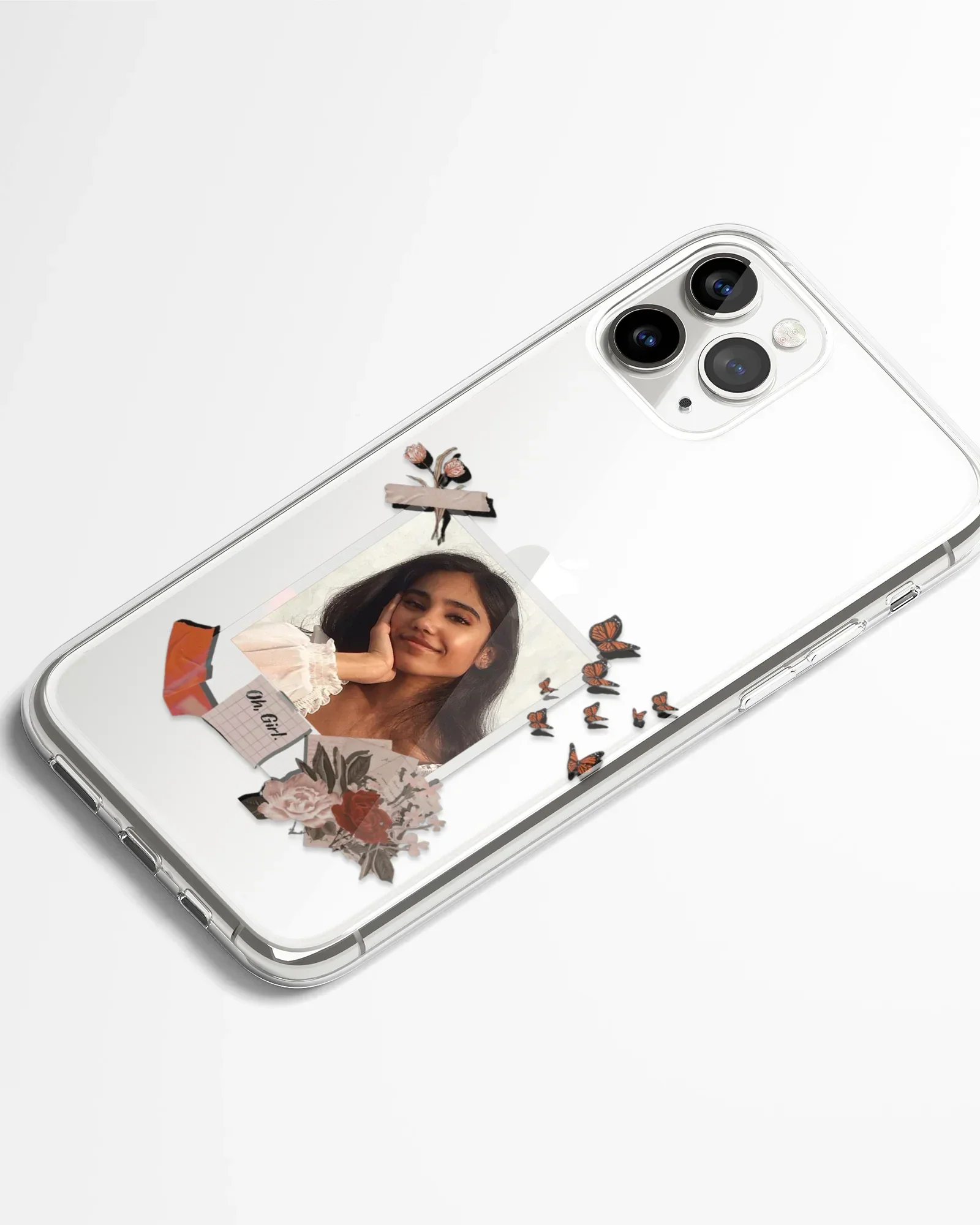 Paper Wings Polaroid Frame Transparent Silicone Cover - Image 2