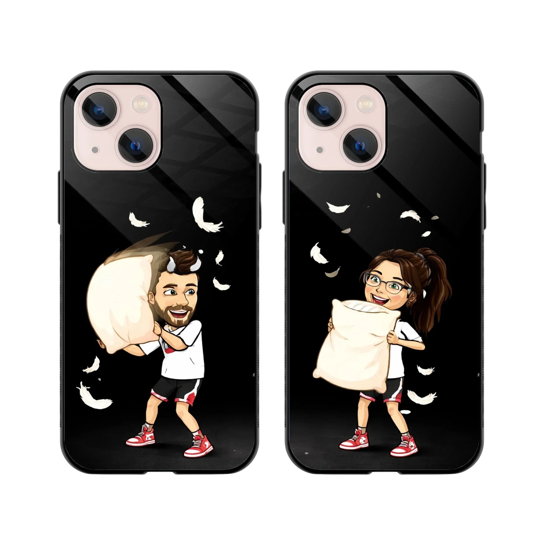 Partners in Pillow Crime Couple Phone Cover - Image 3