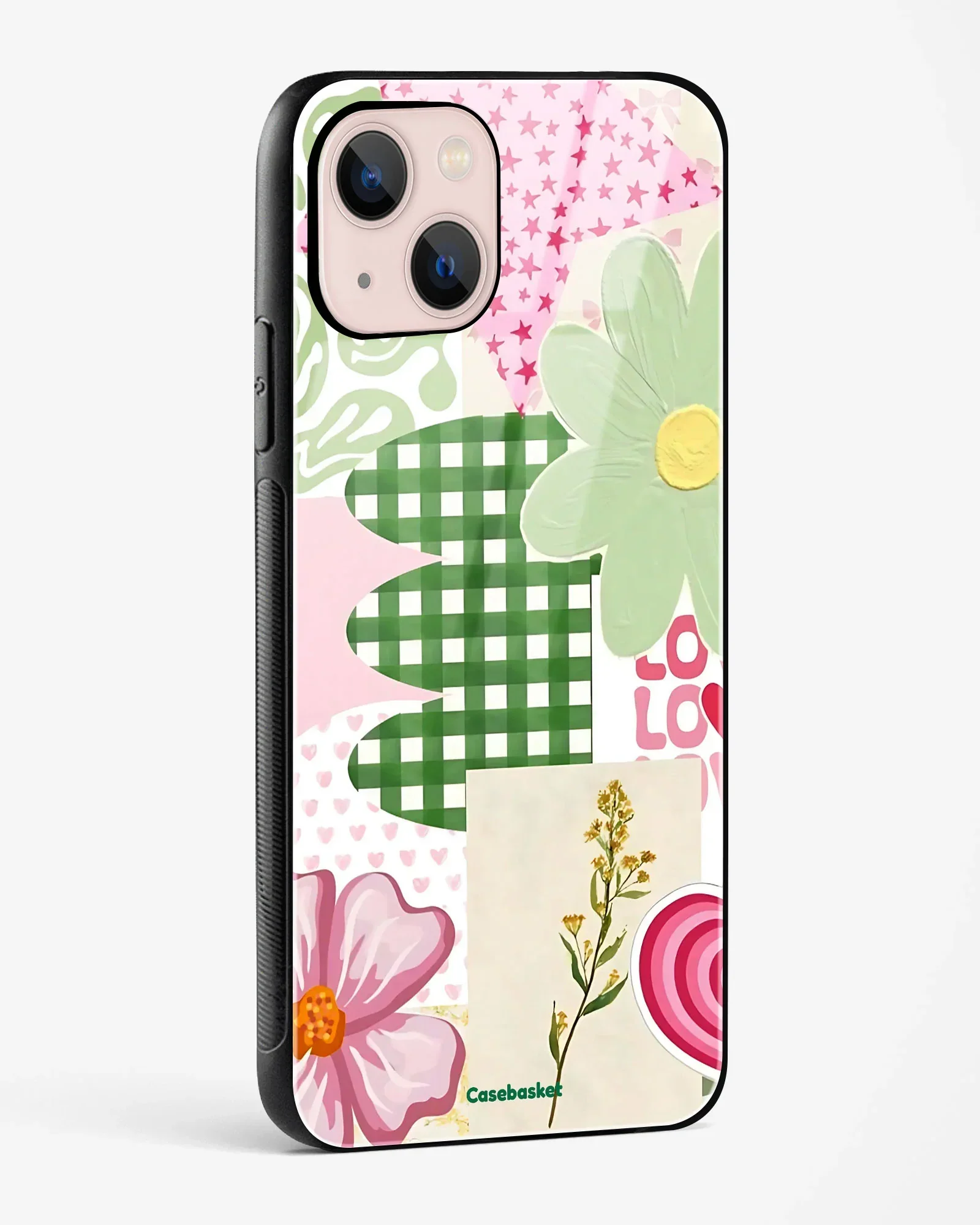 PastelPeony Glossy Phone Cover - Image 2