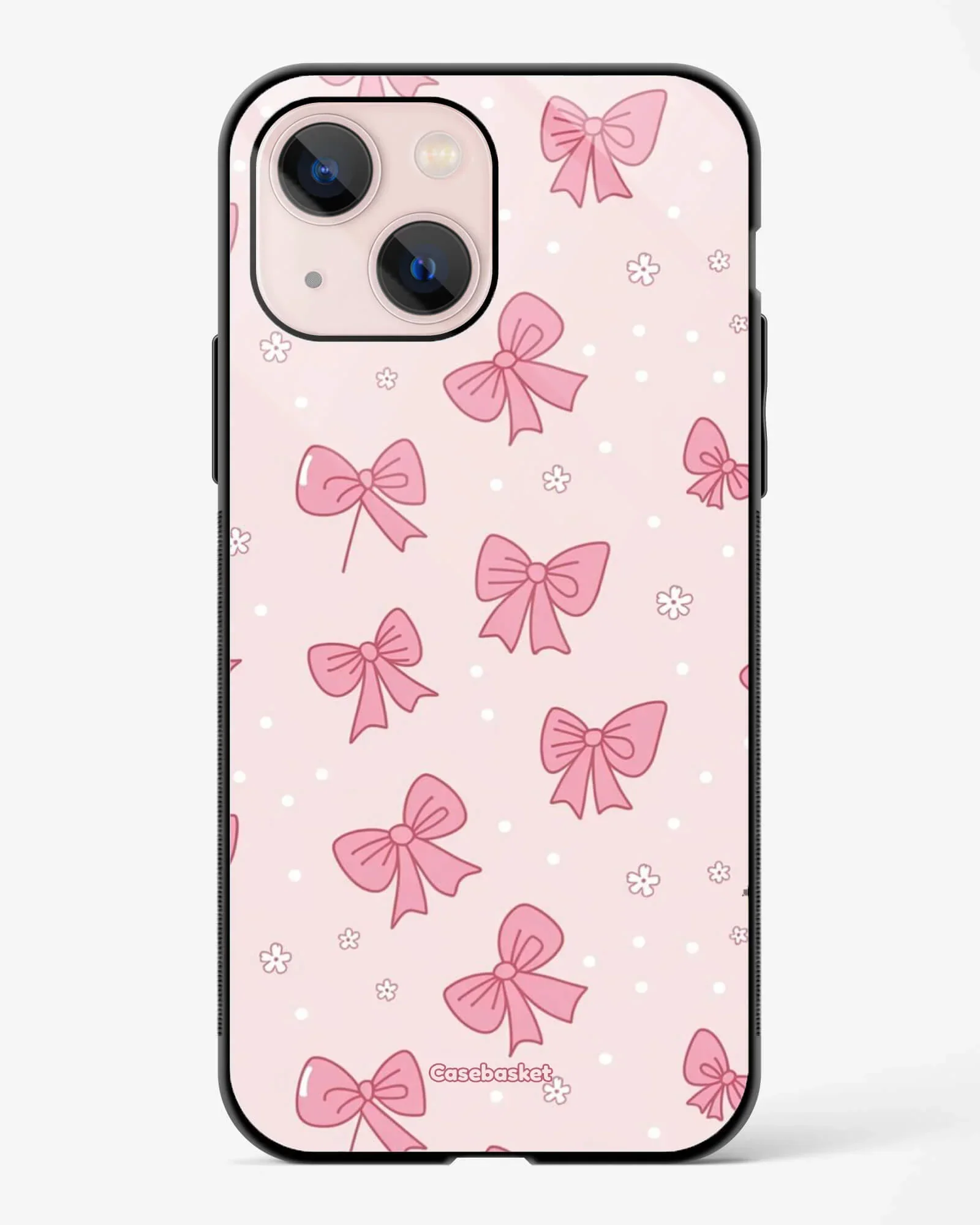 Pink Bow Sprinkle Phone Cover - Image 5