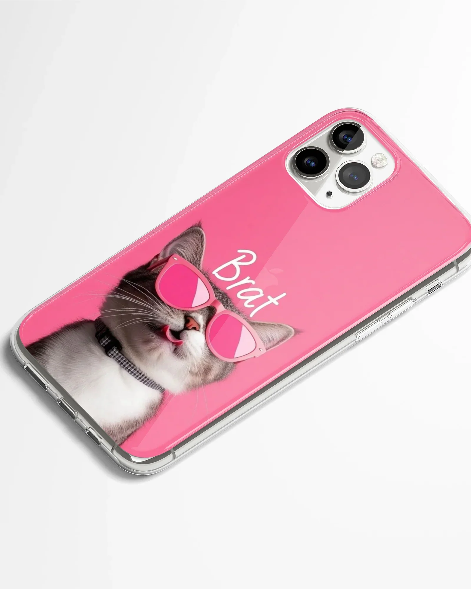 Pink Brat Kitty Phone Cover - Image 2