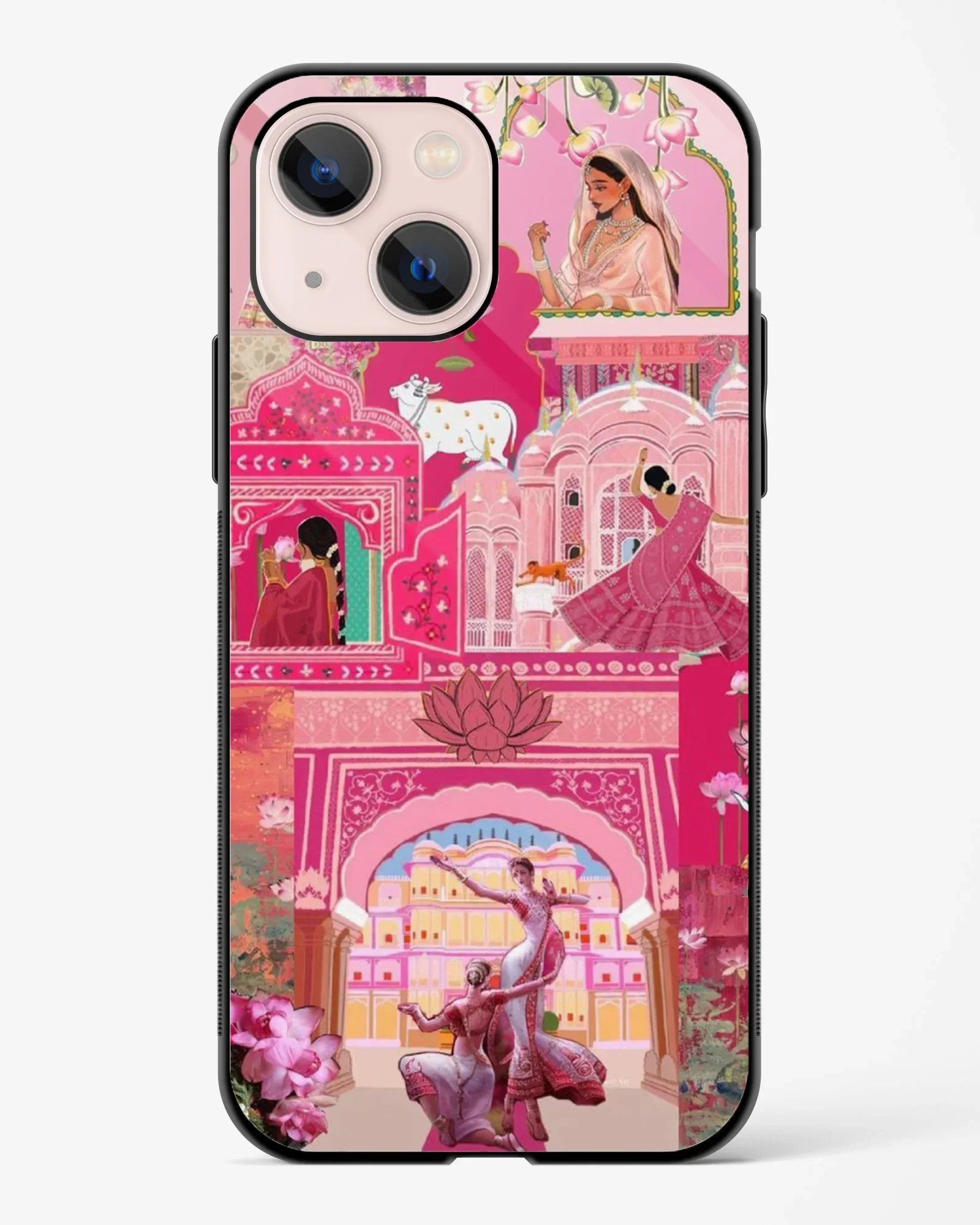 Pink Desi Palace Phone Cover - Image 5