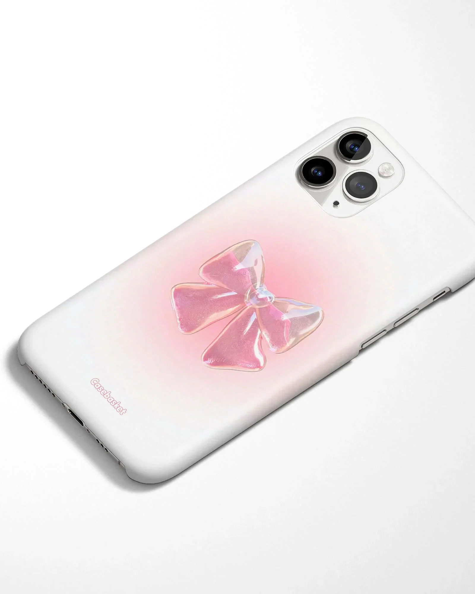 Pink Jelly Bow Phone Cover - Image 4
