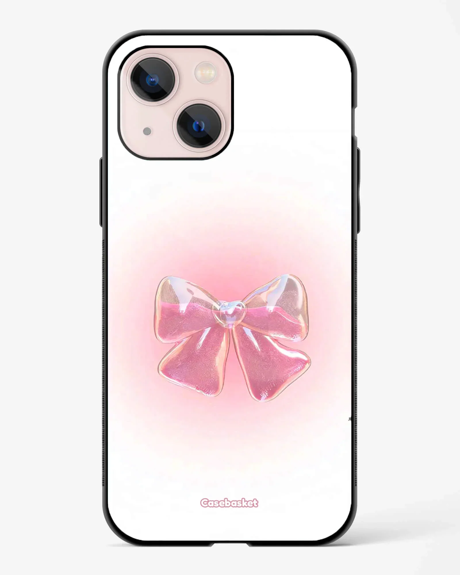 Pink Jelly Bow Phone Cover - Image 5