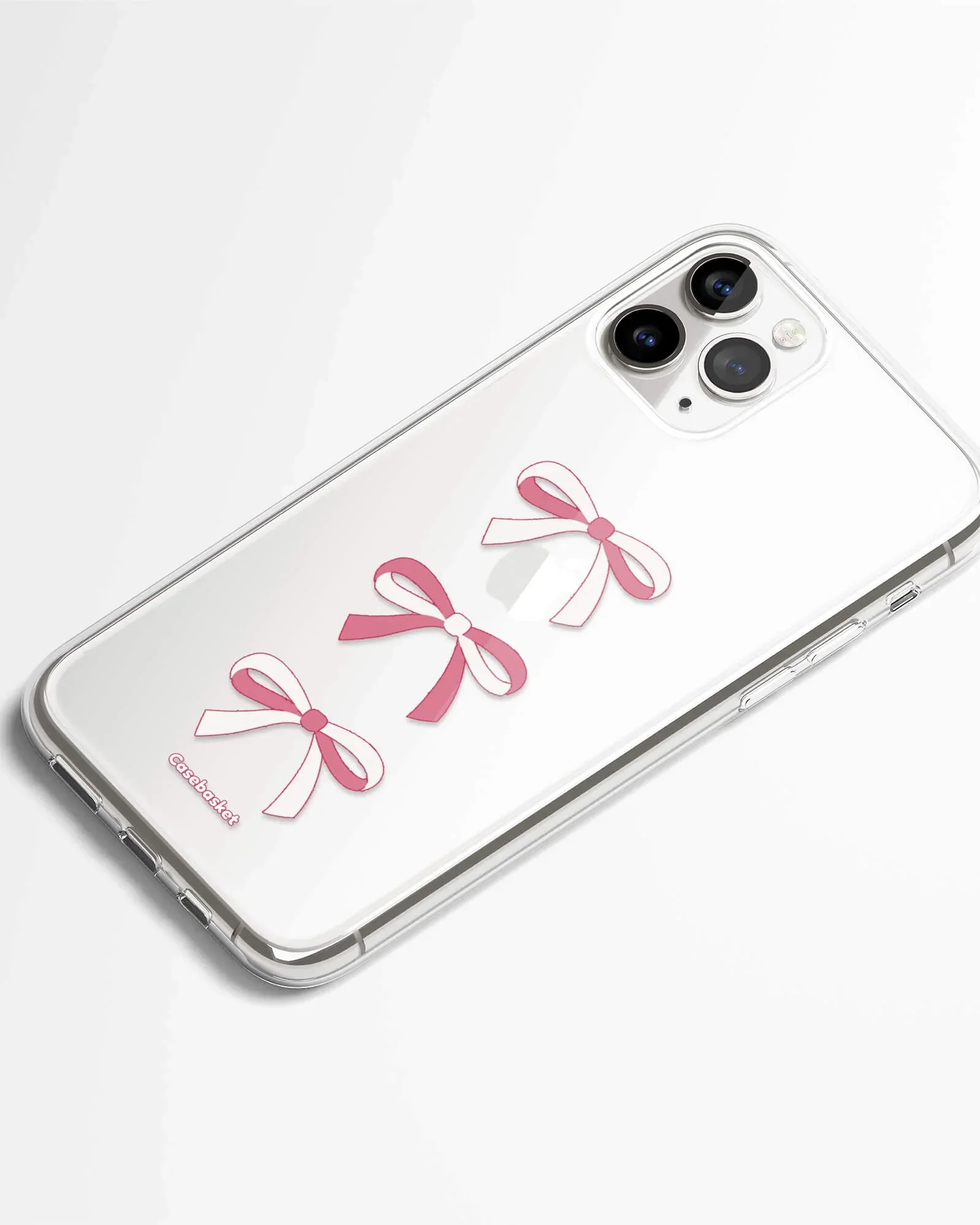 Pink Ribbon Trio Silicone Phone Cover - Image 2