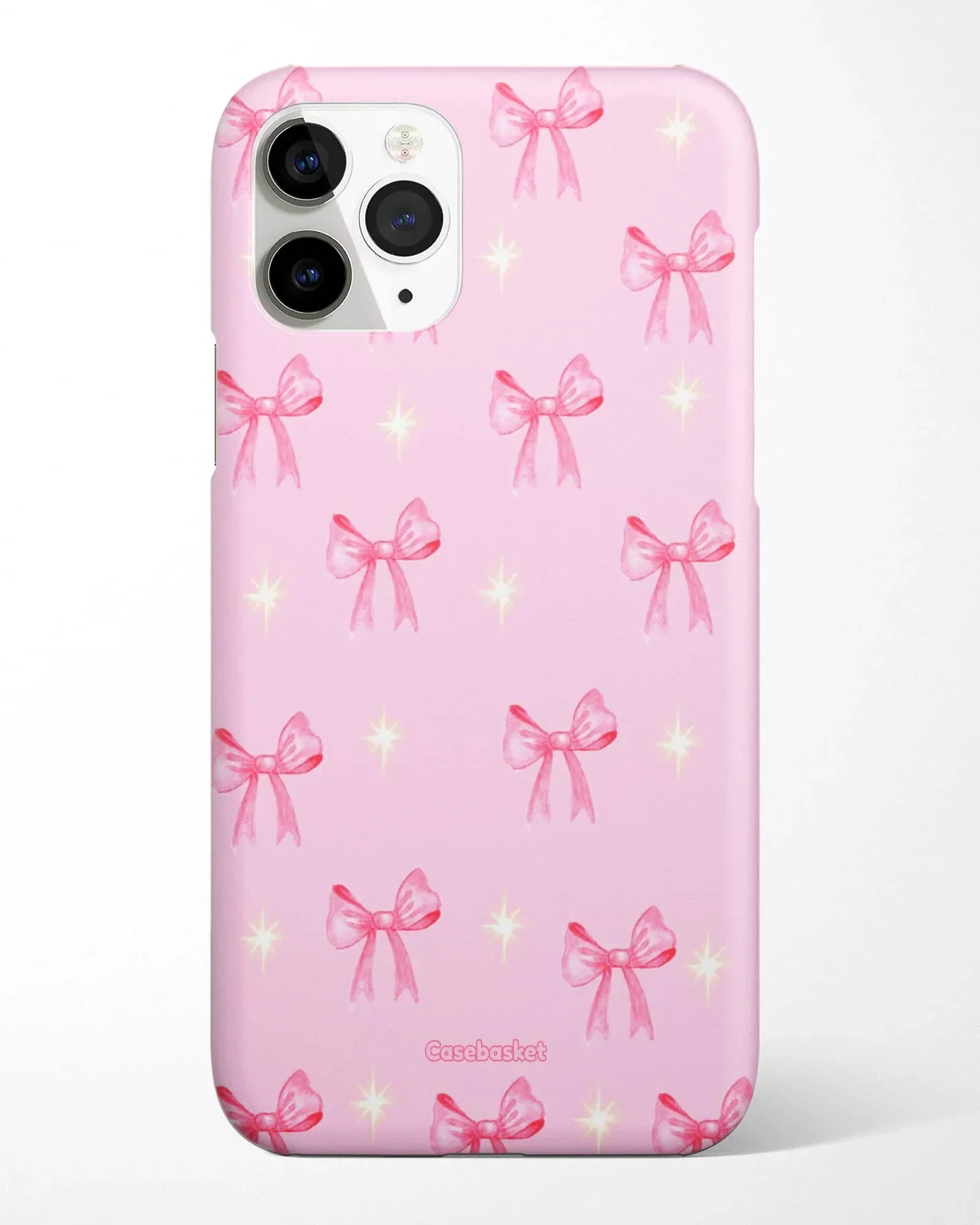 Pink Star Bow Aesthetic Phone Cover - Image 3