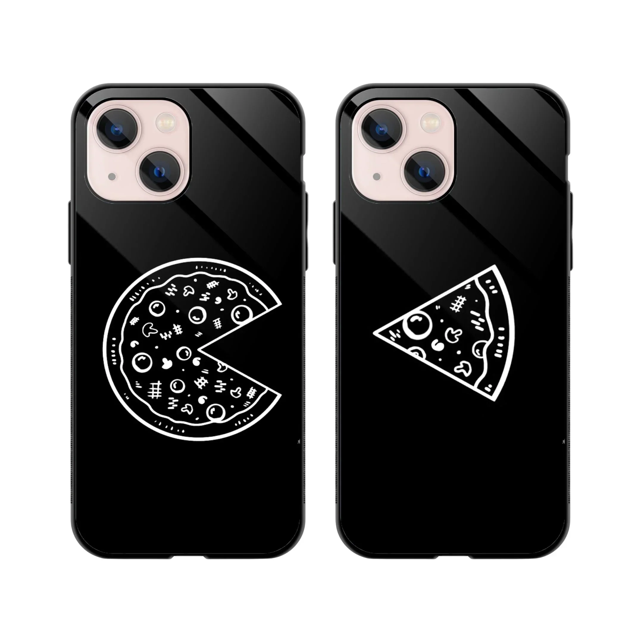 Pizza Slice Couple Phone Cover - Image 3