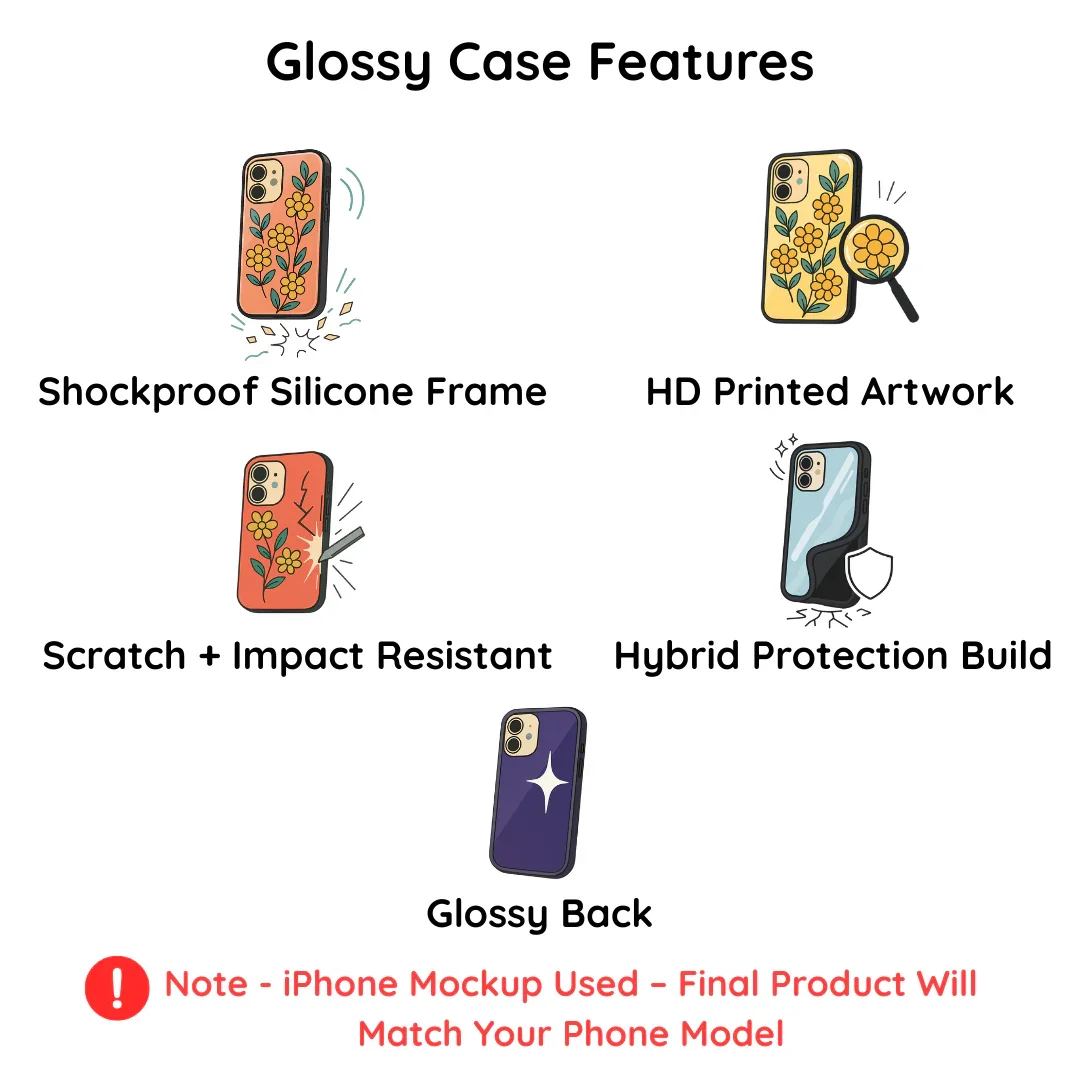 Pop Art Glossy Phone Cover #121 - Image 2