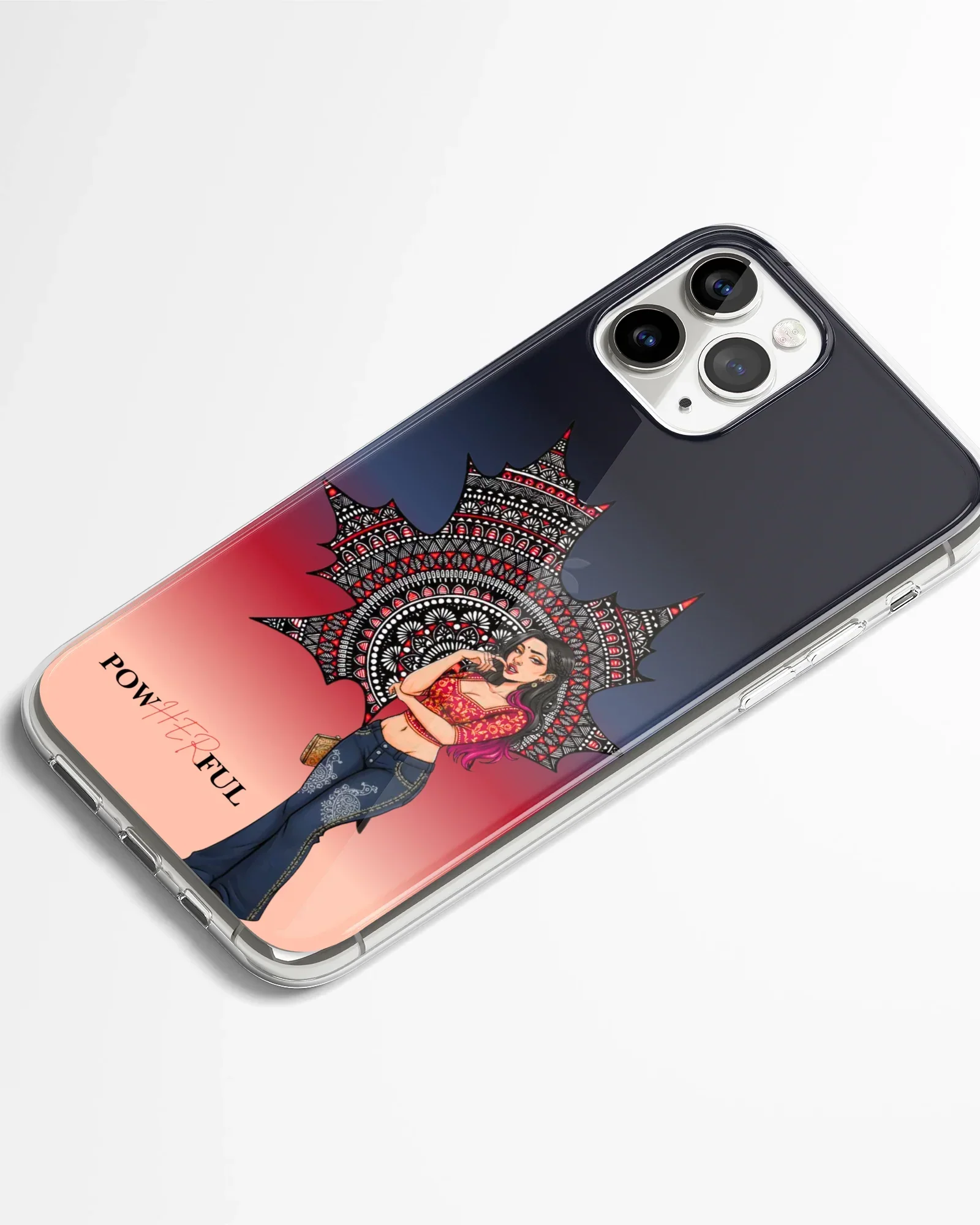 PowerHerFull Mandala Phone Cover - Image 2