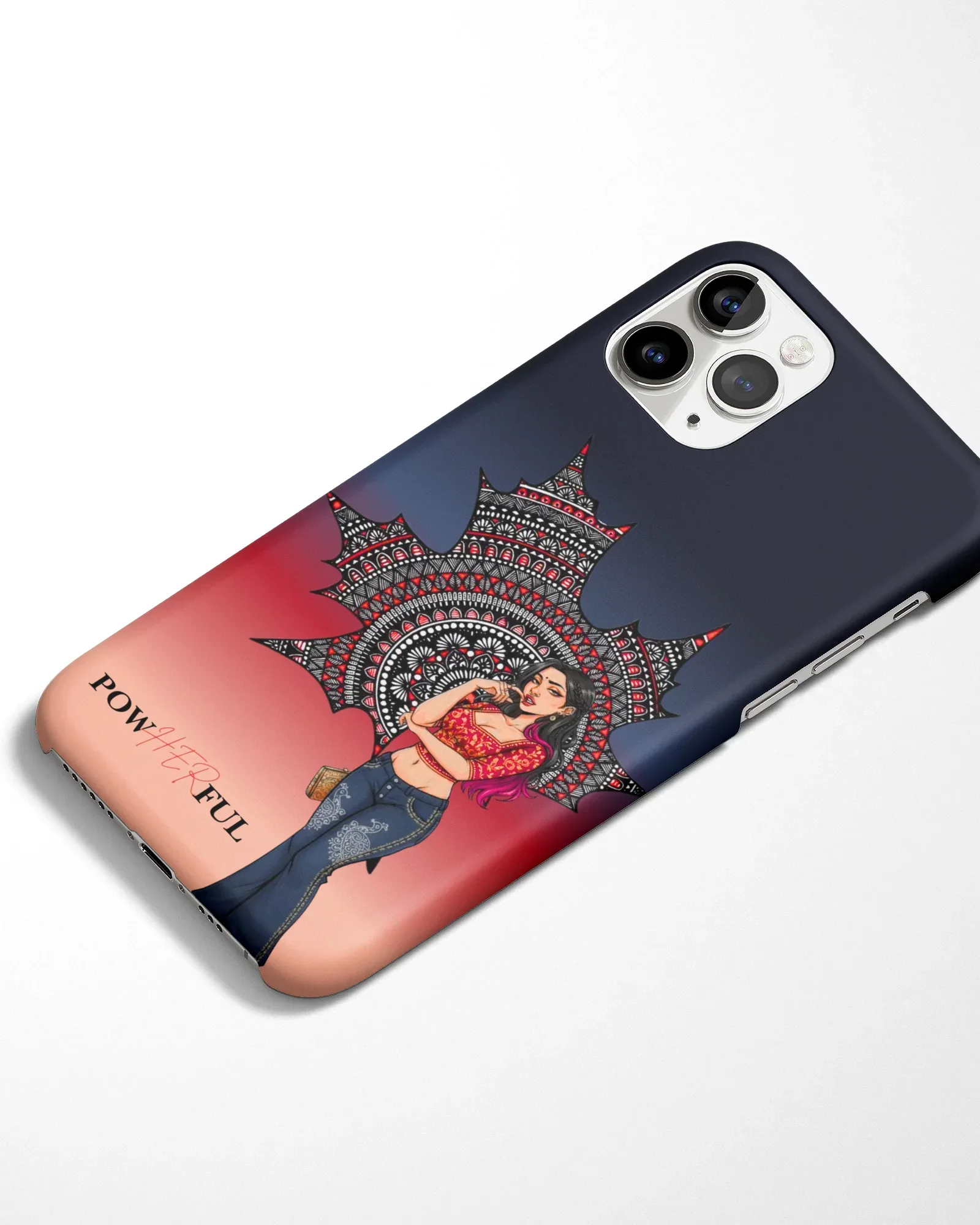 PowerHerFull Mandala Phone Cover - Image 4