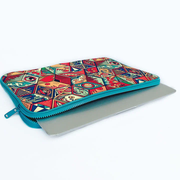 Psychedelia Print Laptop Sleeve - Image 10