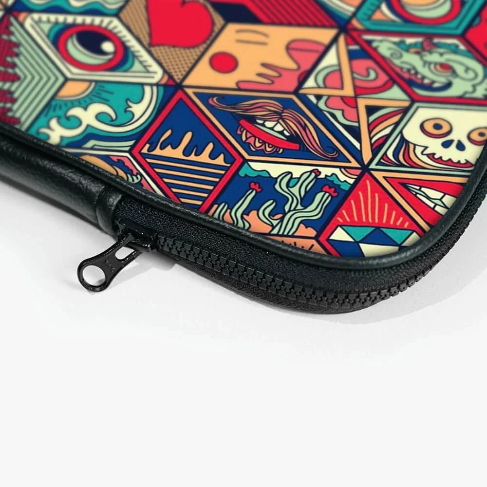 Psychedelia Print Laptop Sleeve - Image 5