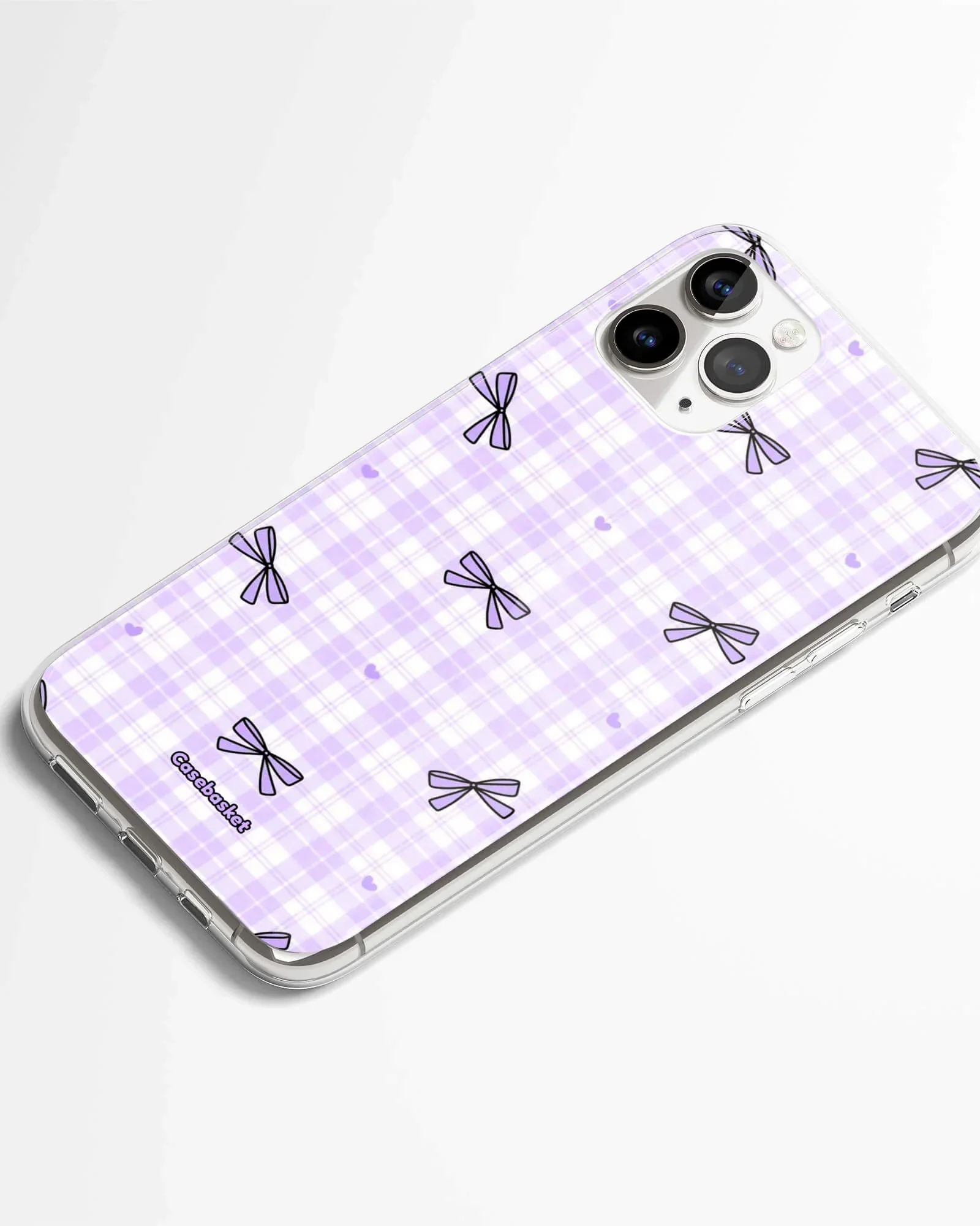 Purple Ribbon Doodles Phone Cover - Image 2