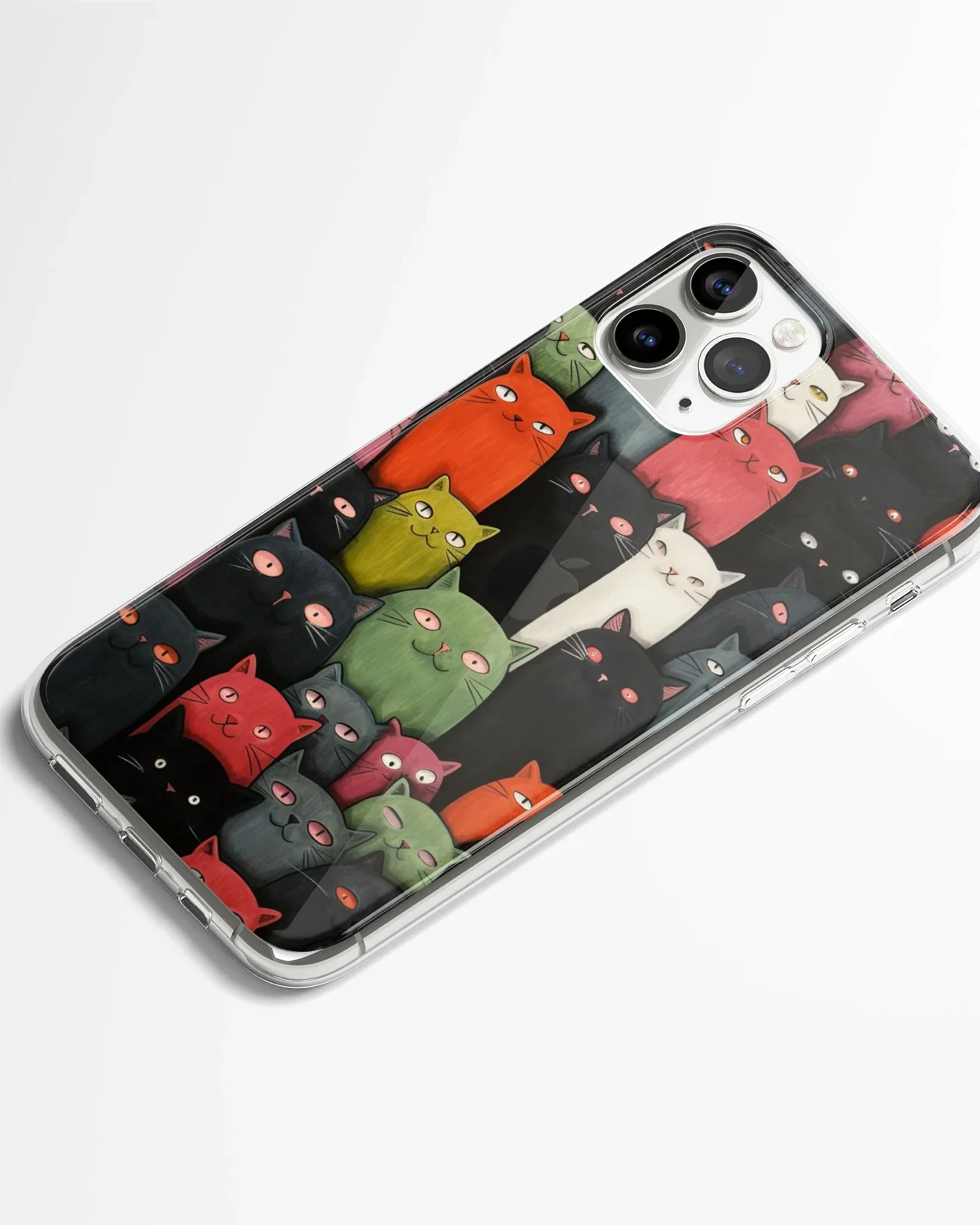 Purrfect Crowd Phone Cover - Image 2