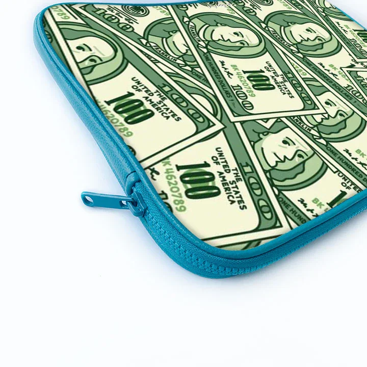 Quirky Currency Print Laptop Sleeve - Image 11