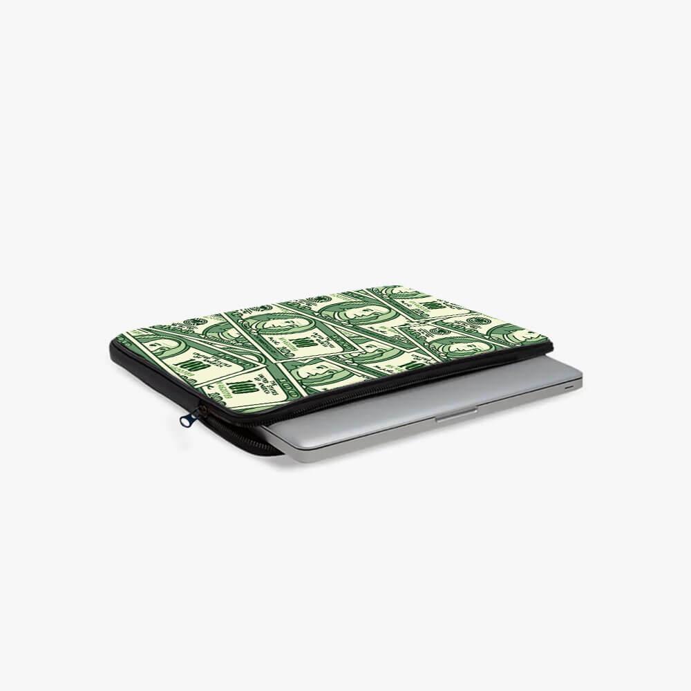 Quirky Currency Print Laptop Sleeve - Image 2