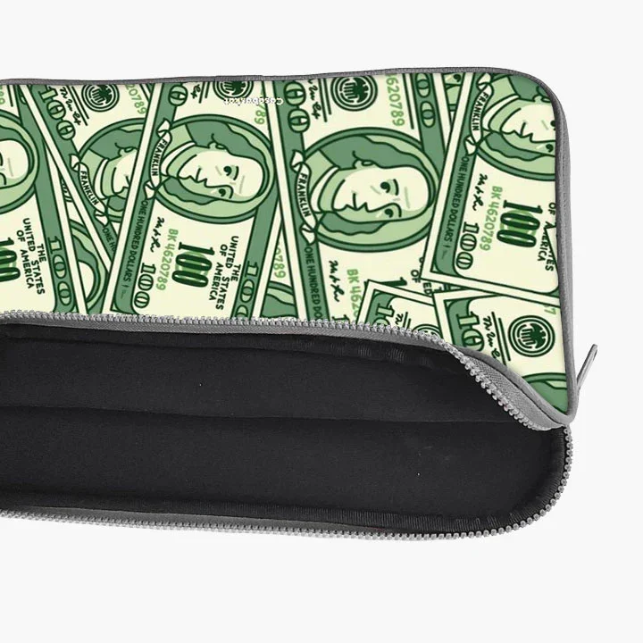 Quirky Currency Print Laptop Sleeve - Image 21