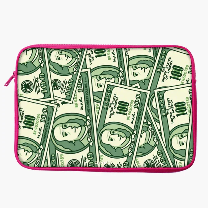 Quirky Currency Print Laptop Sleeve - Image 25