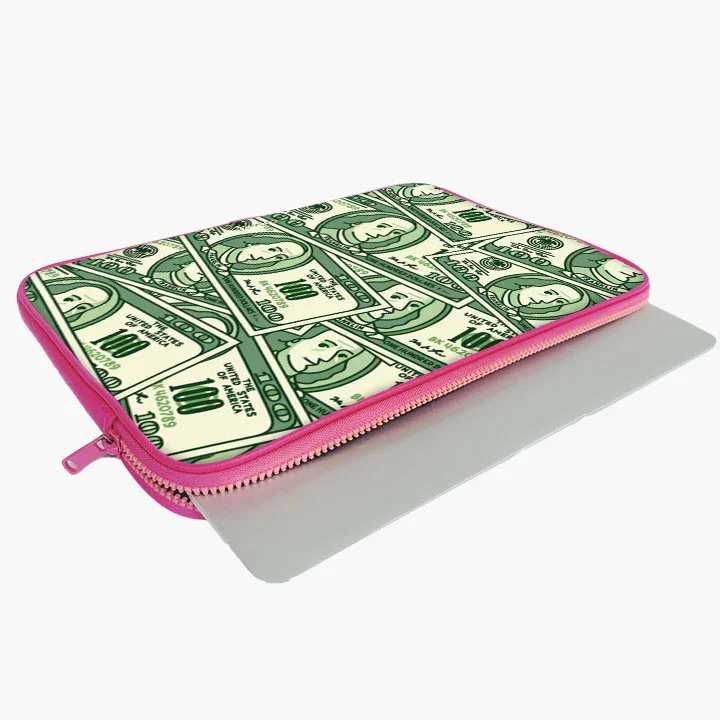 Quirky Currency Print Laptop Sleeve - Image 26