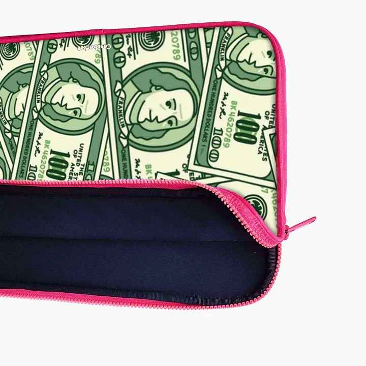 Quirky Currency Print Laptop Sleeve - Image 28