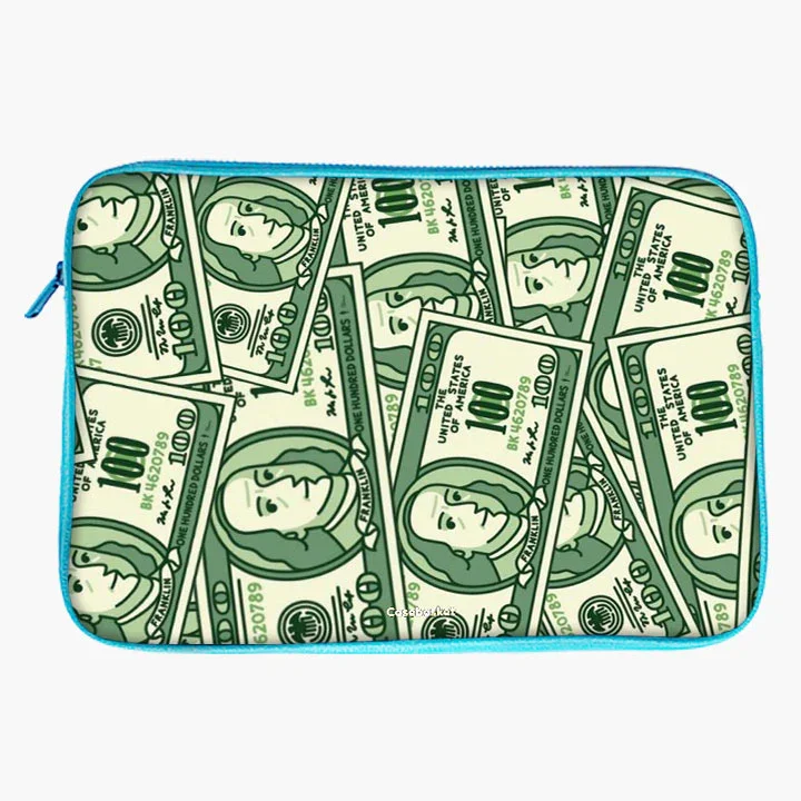 Quirky Currency Print Laptop Sleeve - Image 9