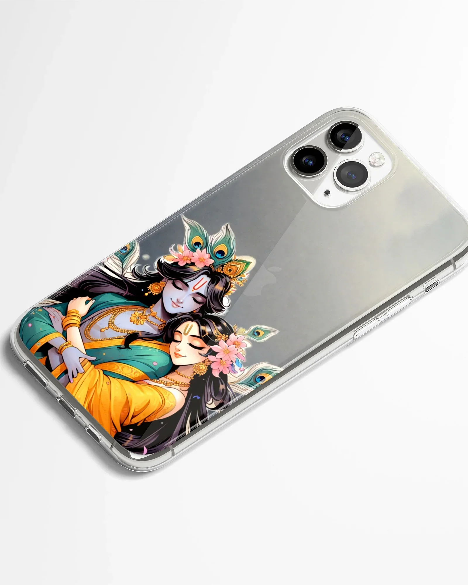 Radha Krishna Prem Phone Cover - Image 2