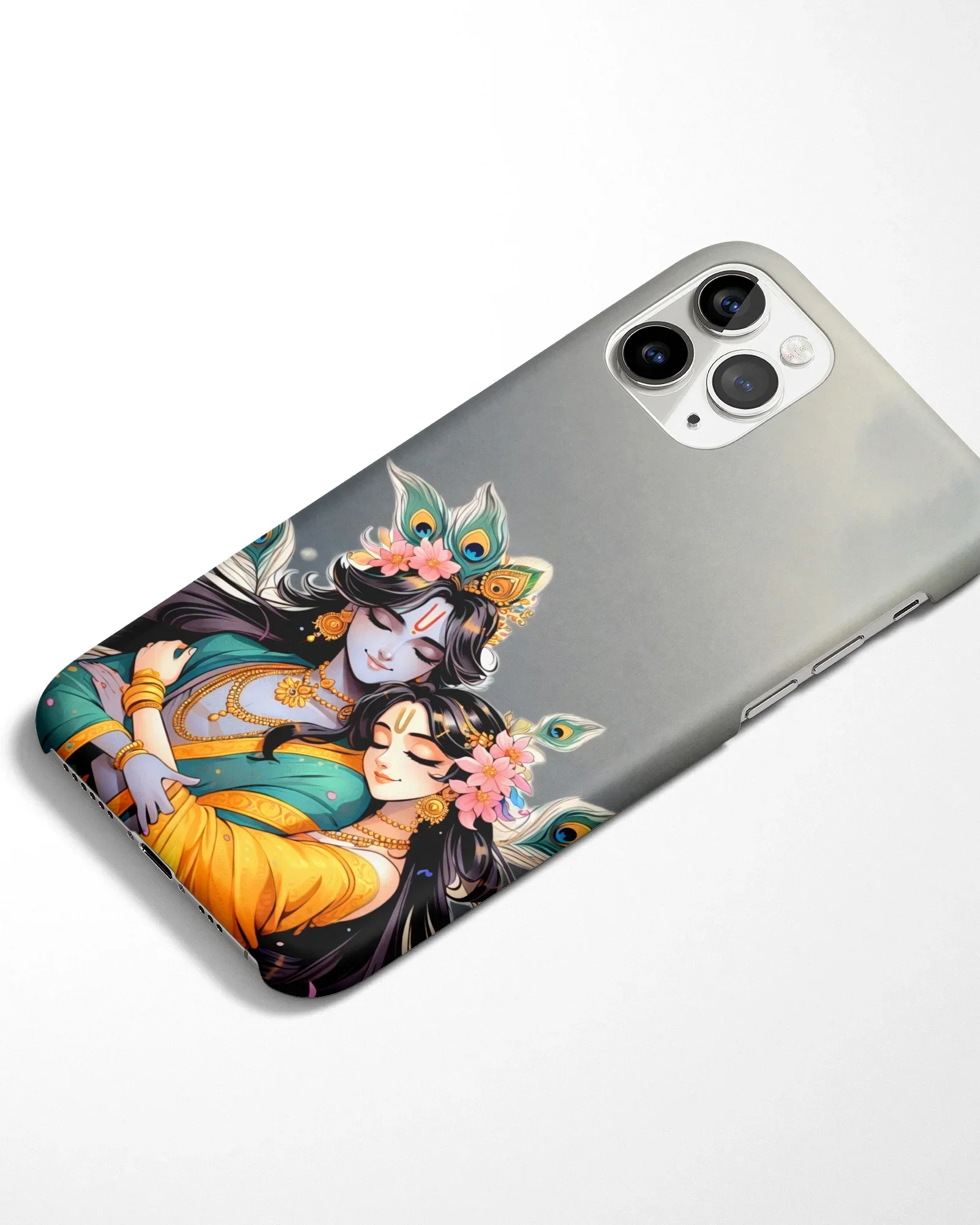 Radha Krishna Prem Phone Cover - Image 4