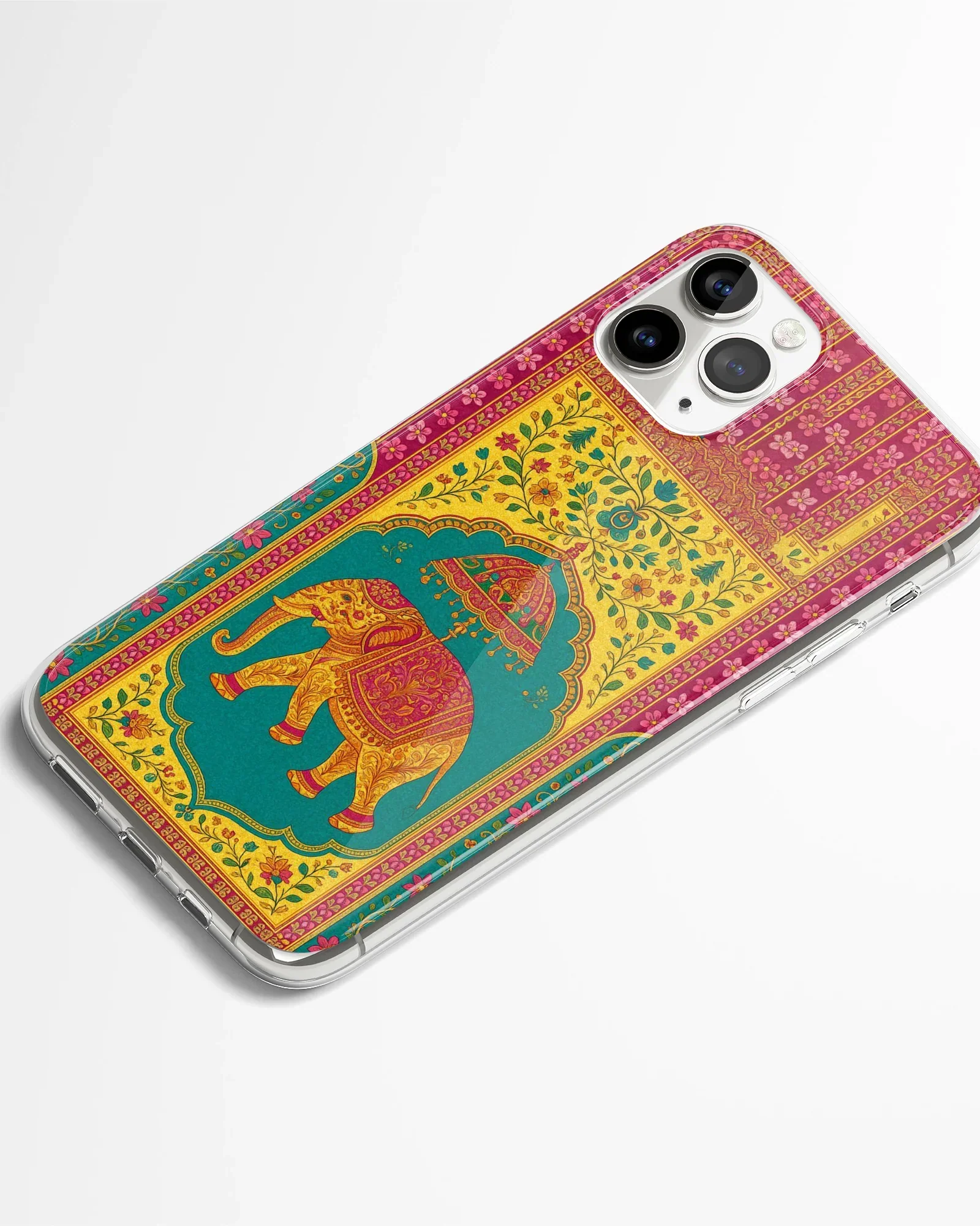 Raj Haathi Mandala Phone Cover - Image 2
