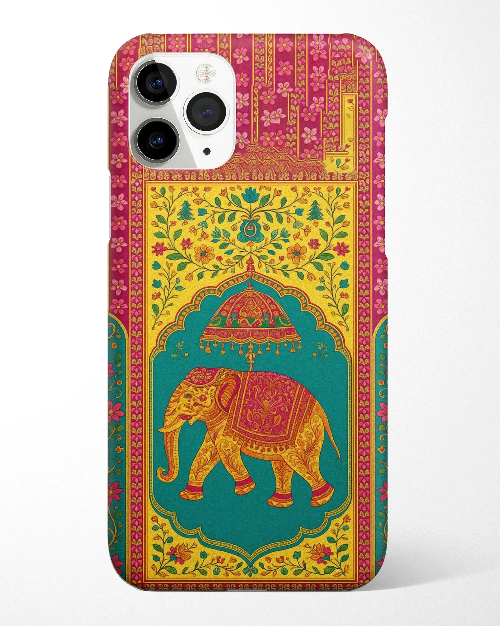 Raj Haathi Mandala Phone Cover - Image 3