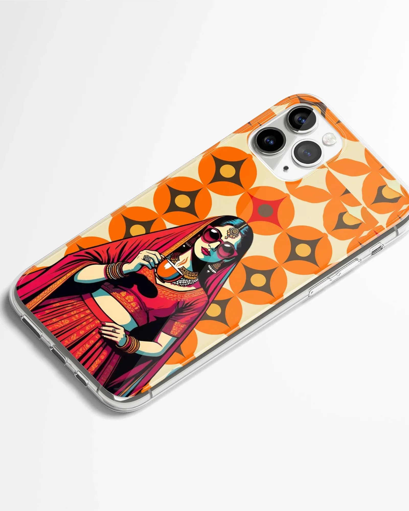 Retro Desi Chai Phone Cover - Image 2
