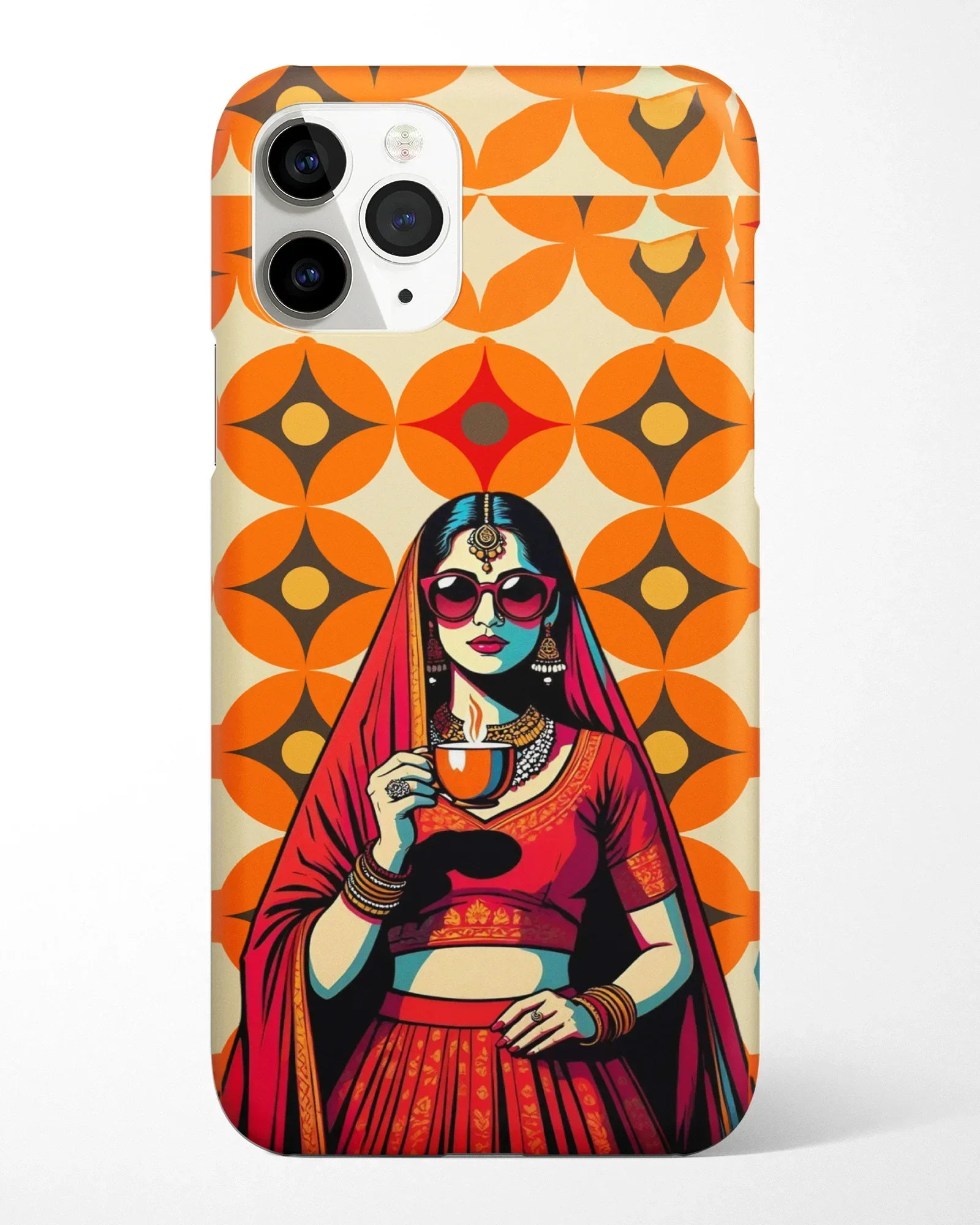 Retro Desi Chai Phone Cover - Image 3