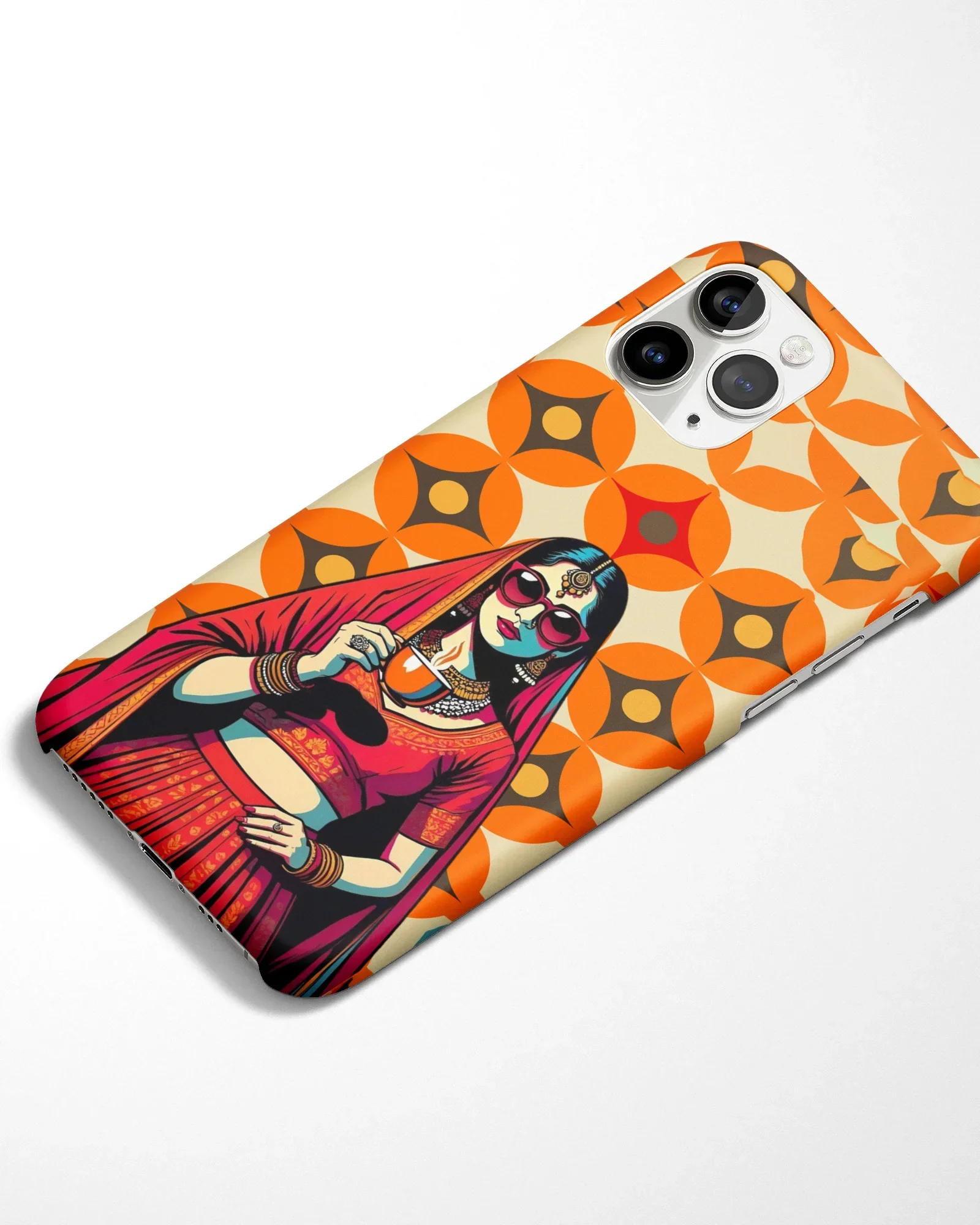 Retro Desi Chai Phone Cover - Image 4