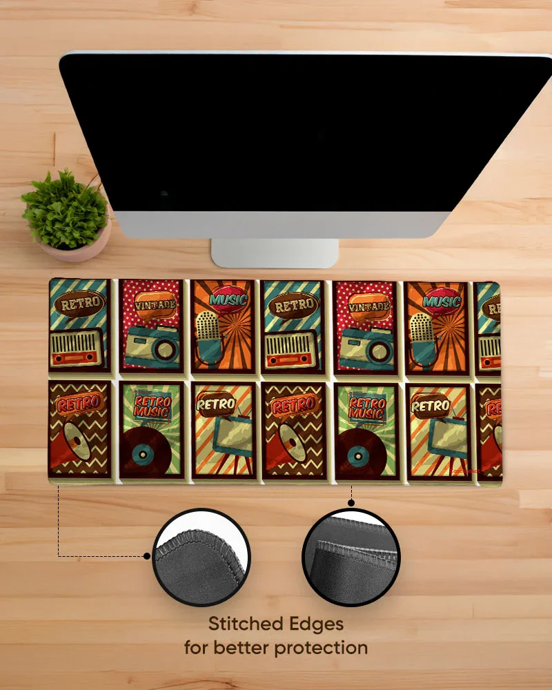 Retro Rewind Print Desk Mat - Image 5