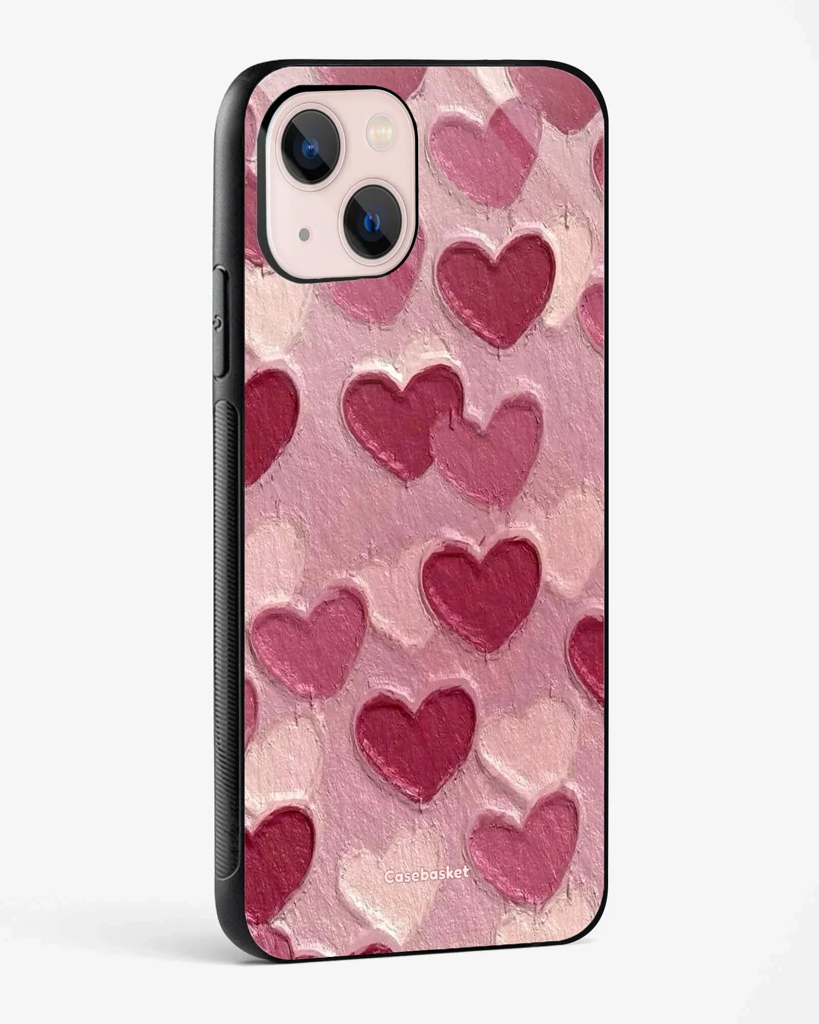 Ripple Red Glossy Phone Cover - Image 2