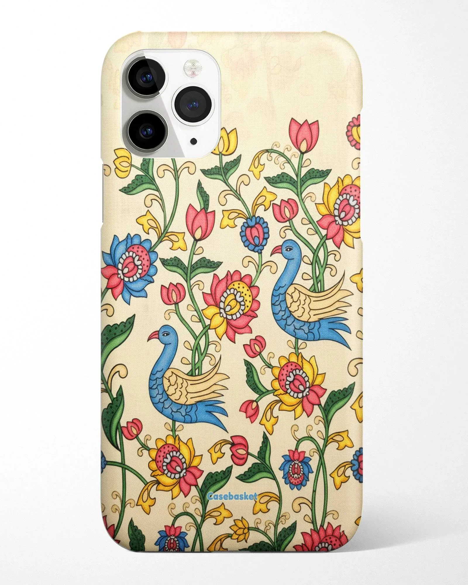 Royal Peacock Garden Phone Cover - Image 3