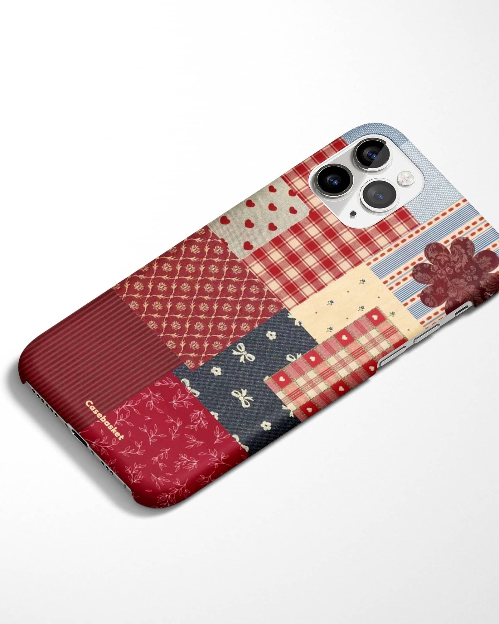 Rustic Love Quilt Phone Cover - Image 4