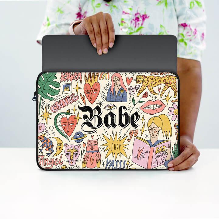 Sassy Babe Laptop Sleeve - Image 4