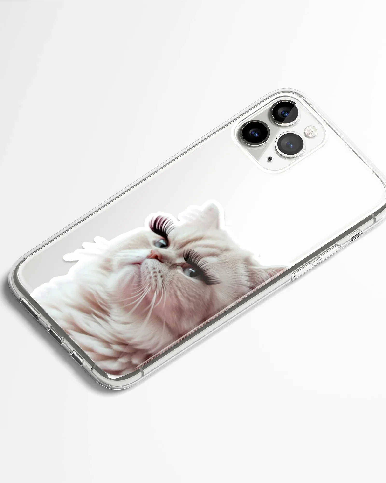 Sassy Kitty Transparent Phone Cover - Image 2