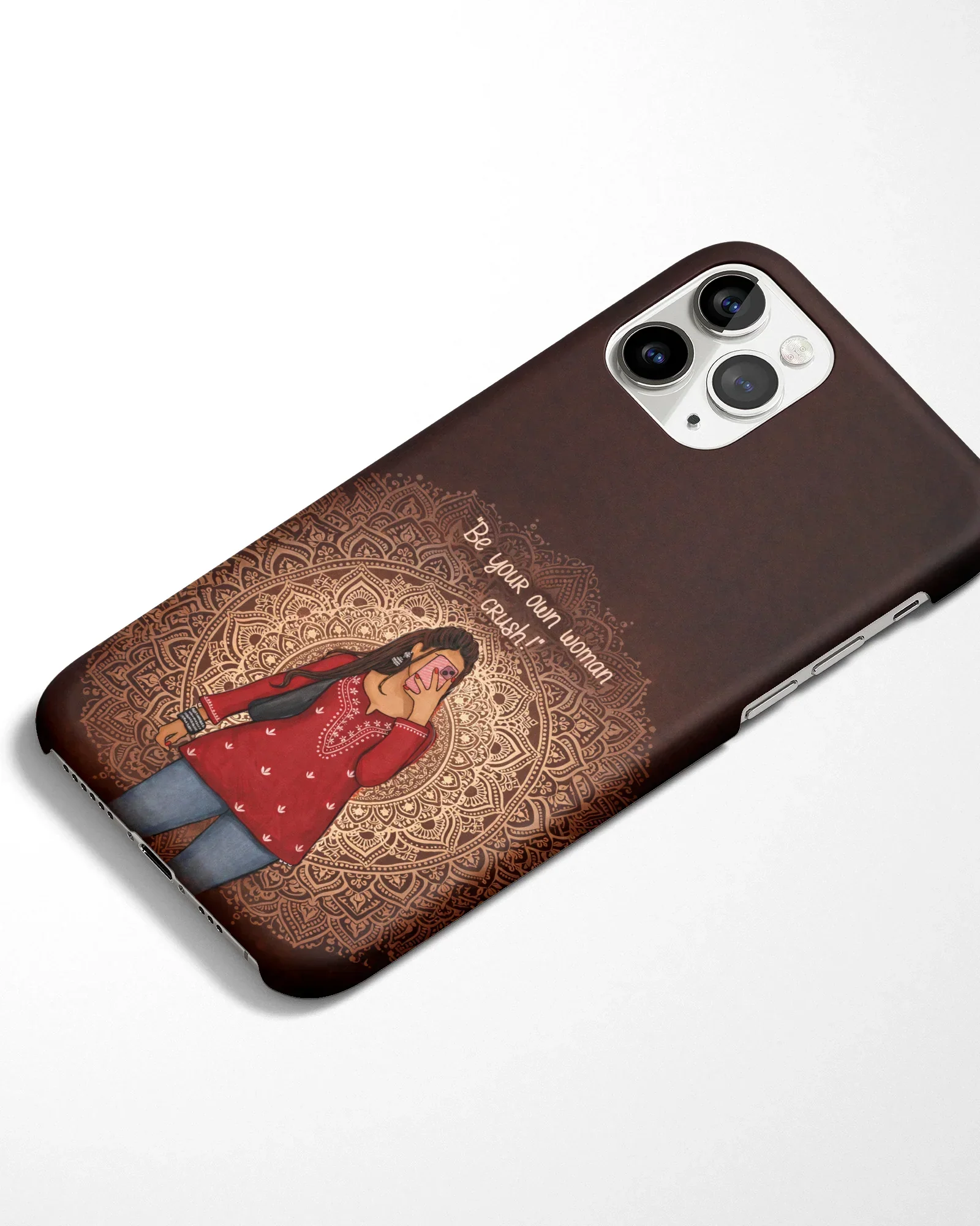 Self Love Queen Mandala Phone Cover - Image 4