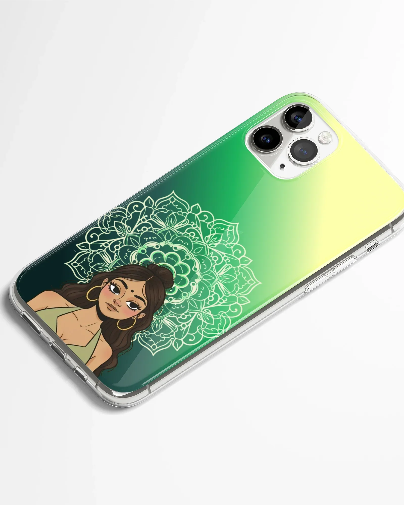 Shanti Vibes Mandala Phone Cover - Image 2