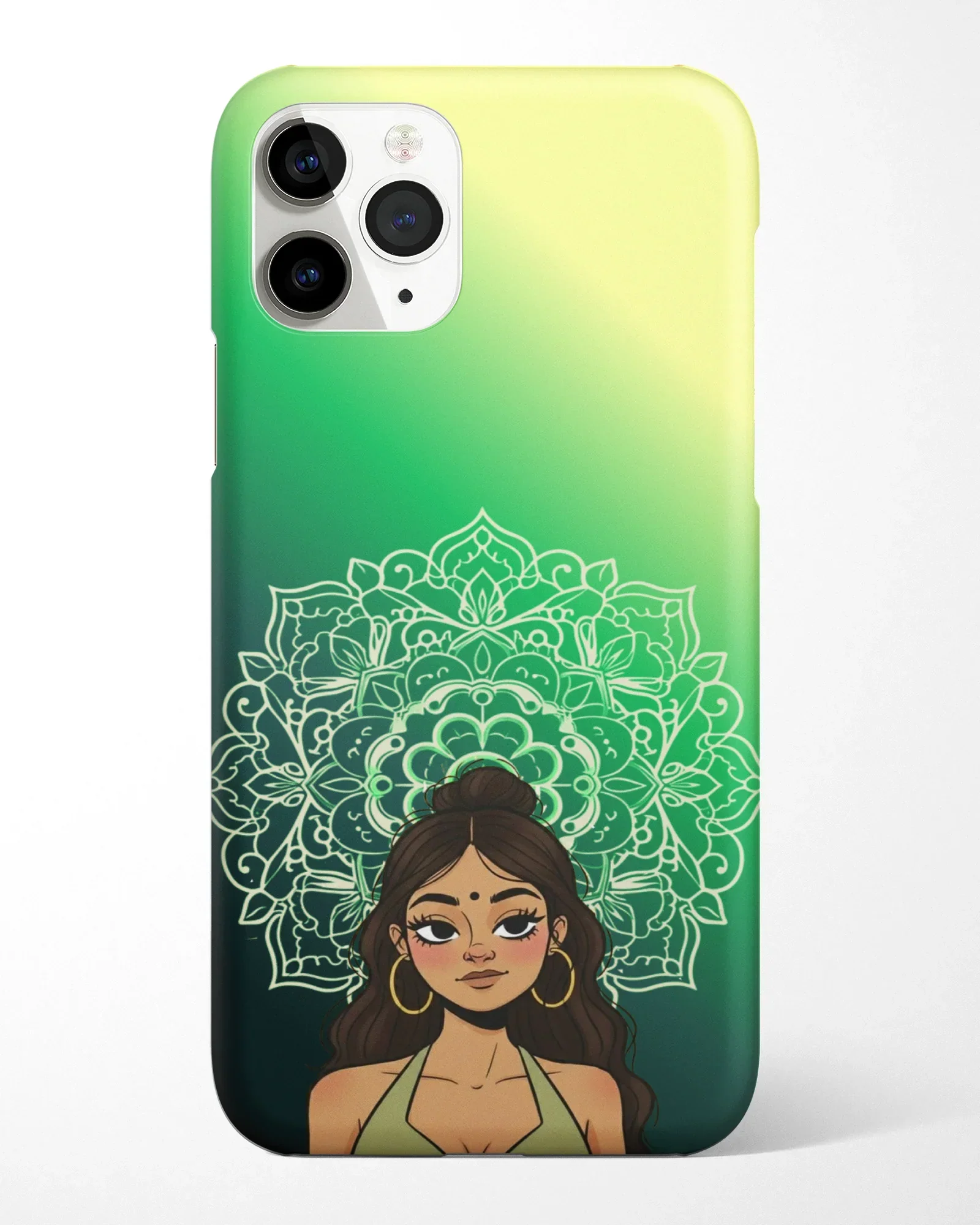 Shanti Vibes Mandala Phone Cover - Image 3
