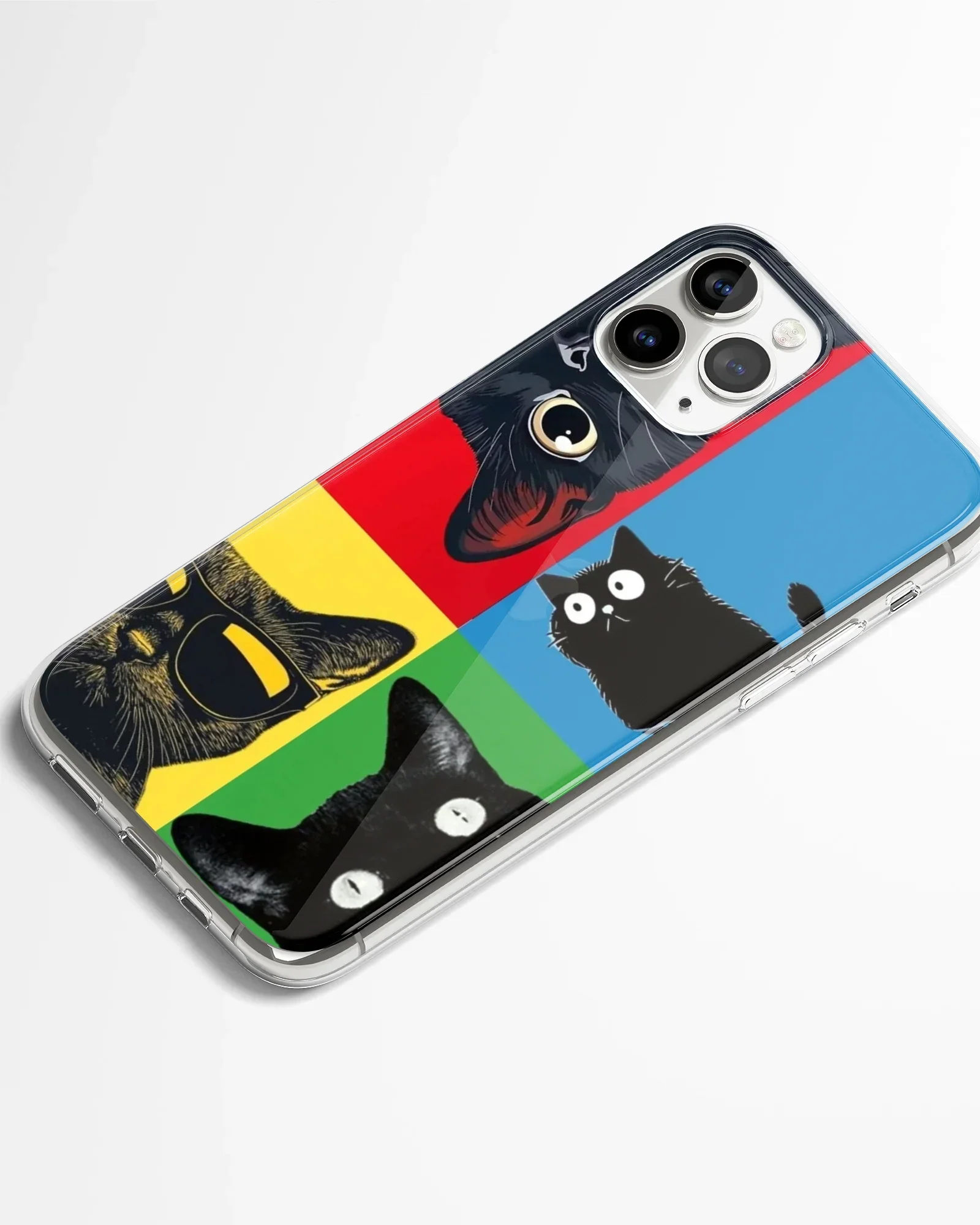 Silly Cat Phone Cover - Image 2