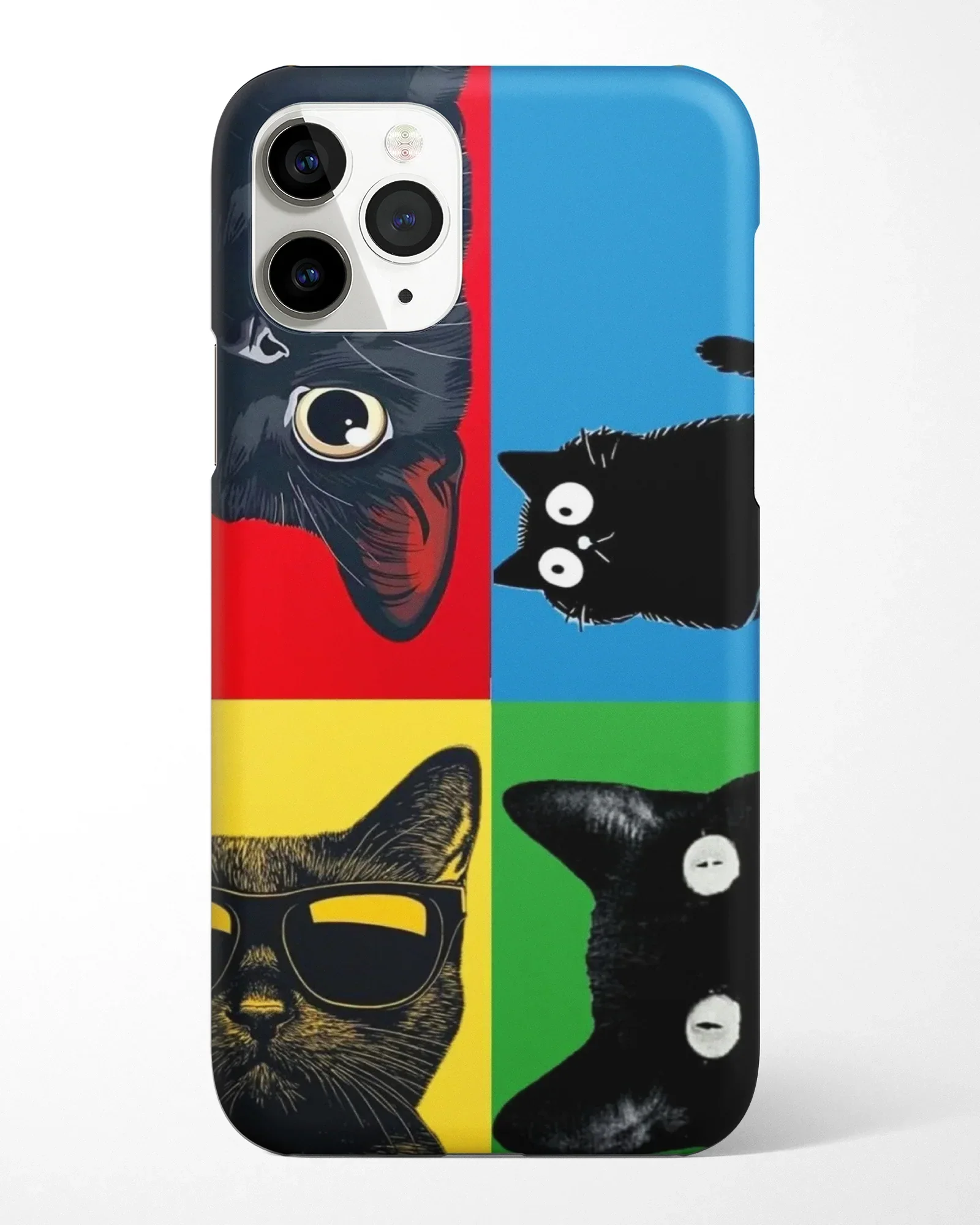 Silly Cat Phone Cover - Image 3