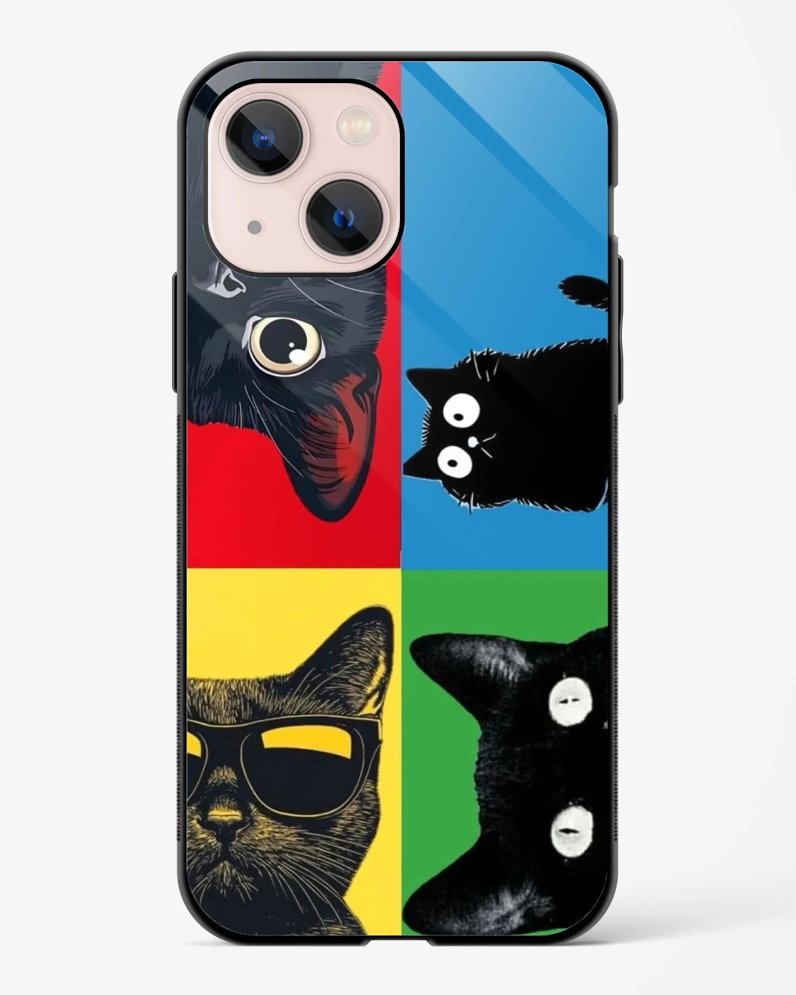 Silly Cat Phone Cover - Image 5