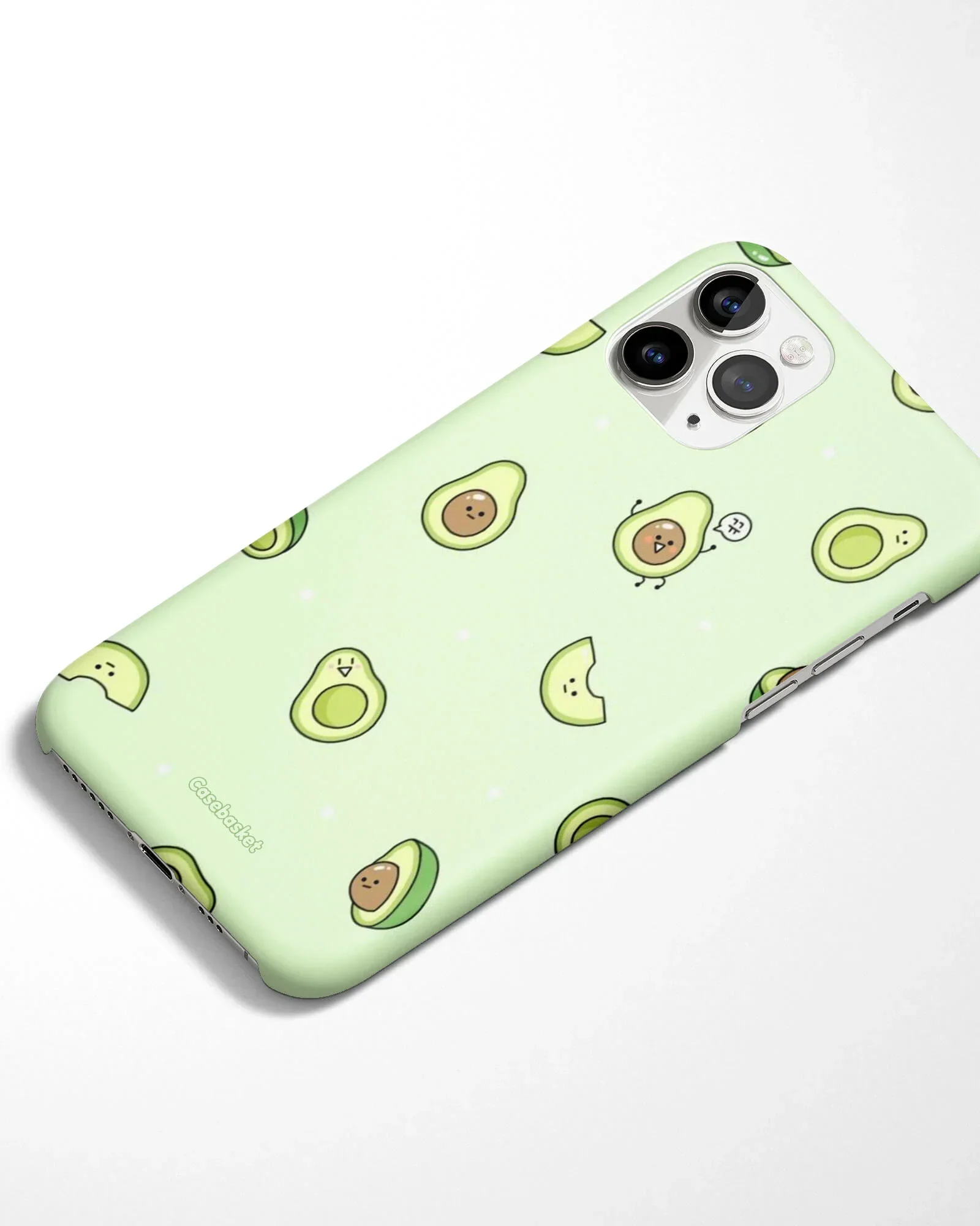Smiley Avocado Phone Cover - Image 4