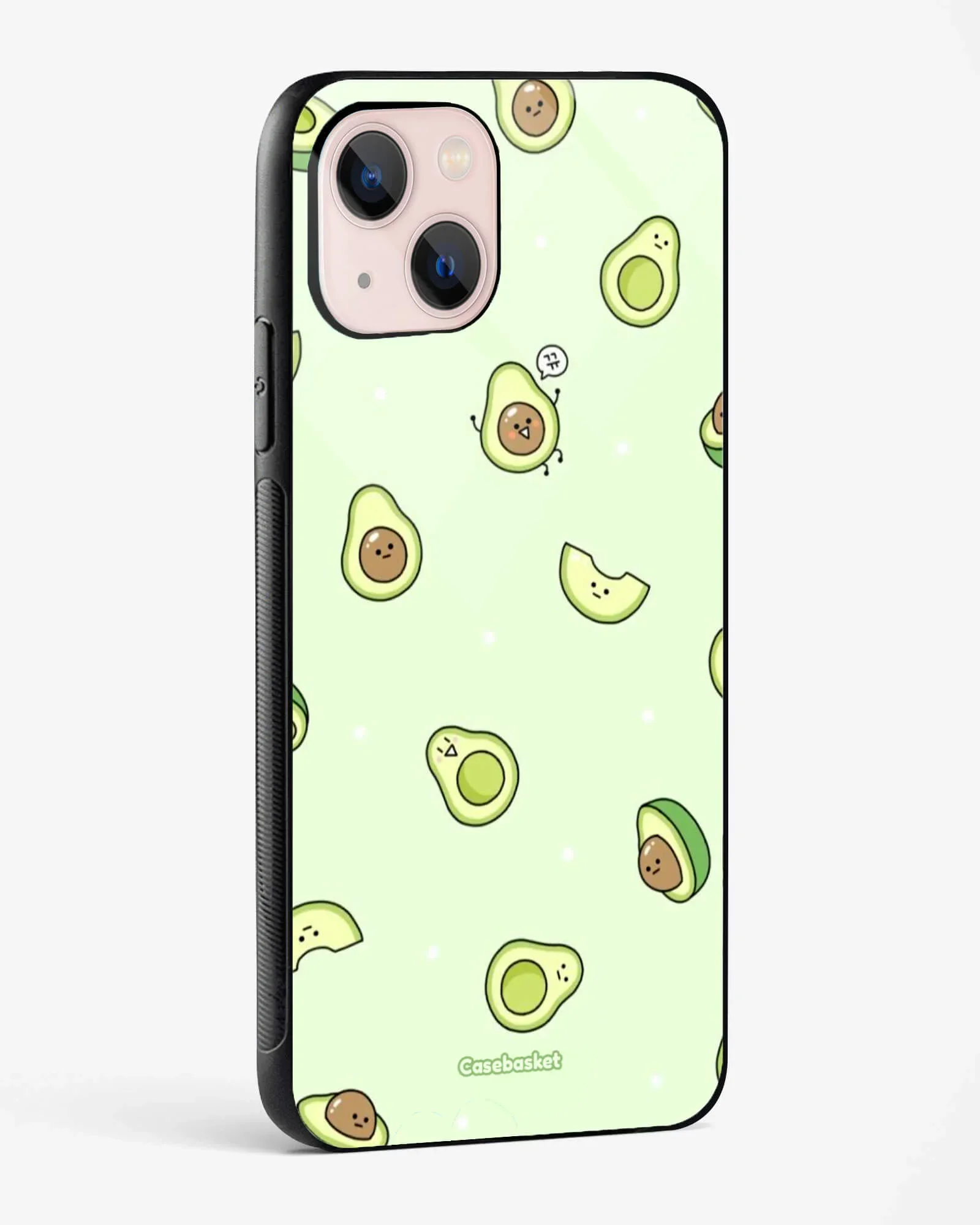 Smiley Avocado Phone Cover - Image 6