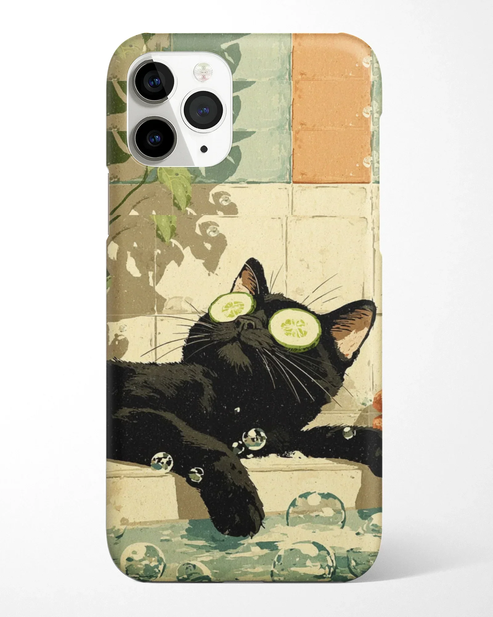 Spa Day Kitty Phone Cover - Image 3