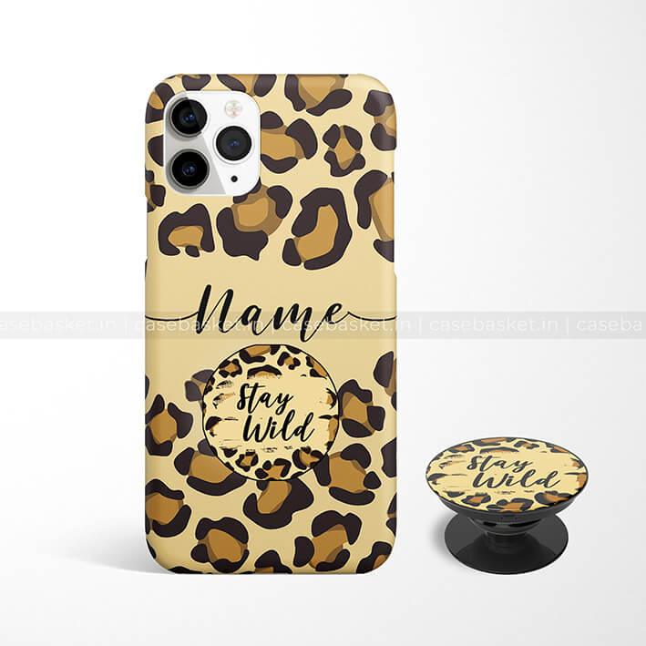 Stay Wild Cheetah Phone Cover - Image 3