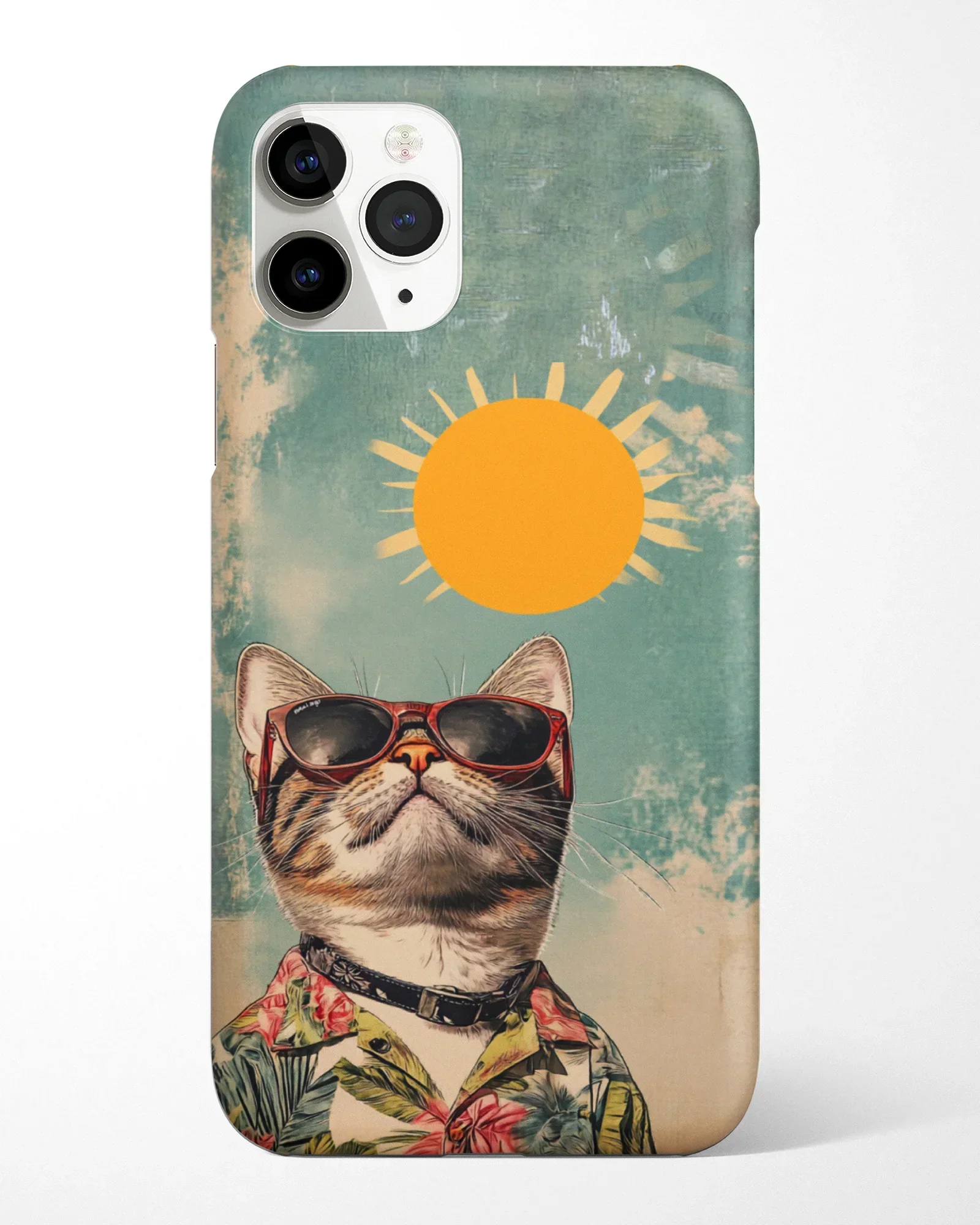Sunny Vibes Cat Phone Cover - Image 3